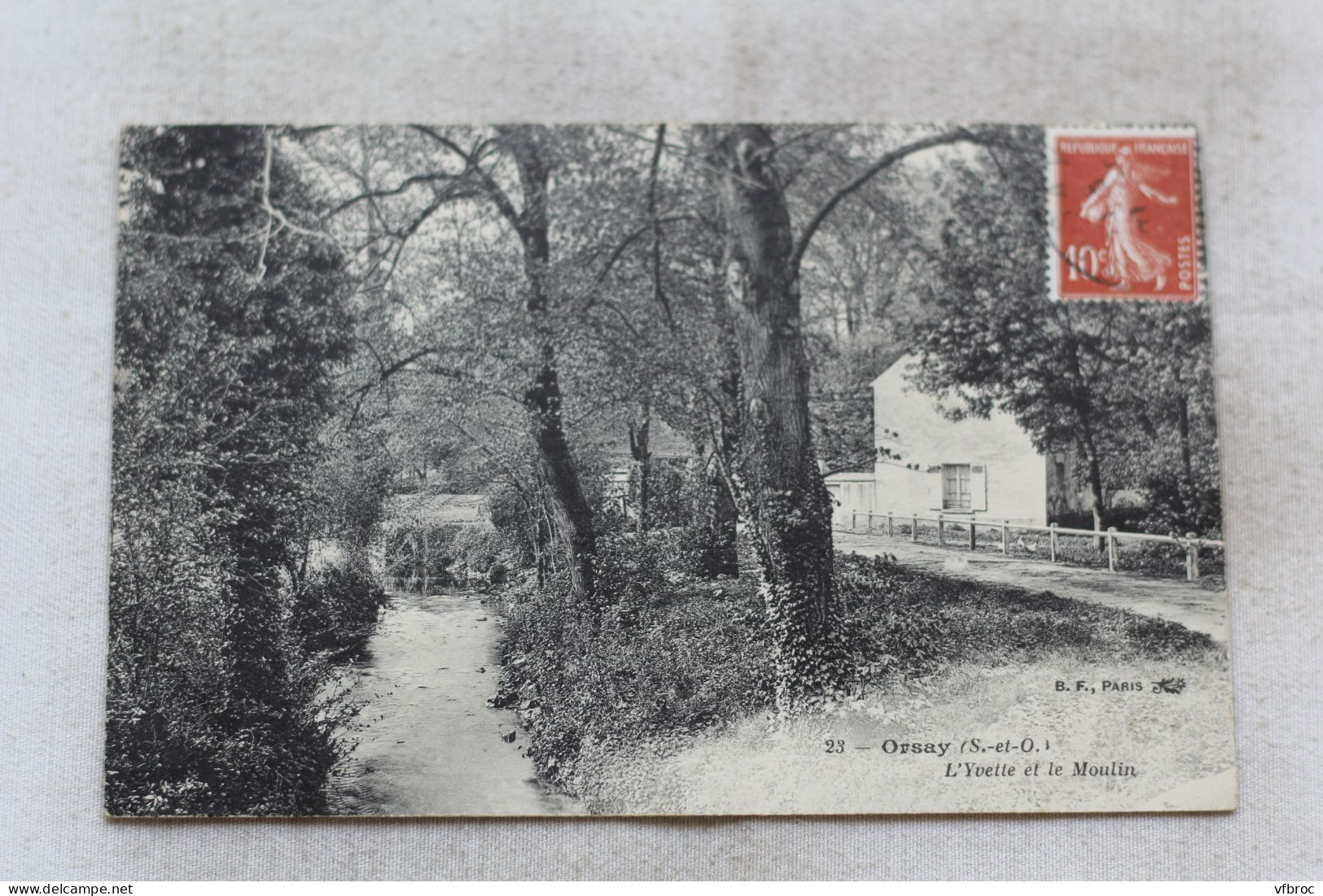 Orsay, l'Yvette et le moulin, Essonne 91
