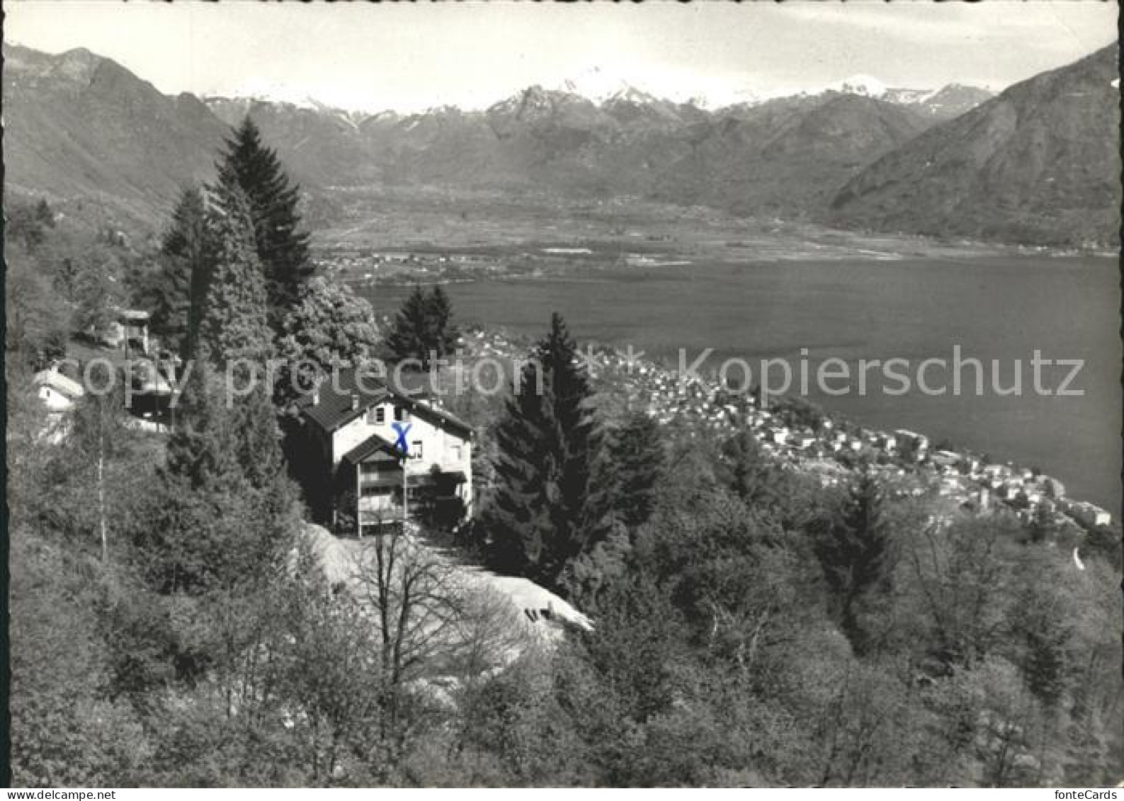Orselina TI Bergheim Panorama