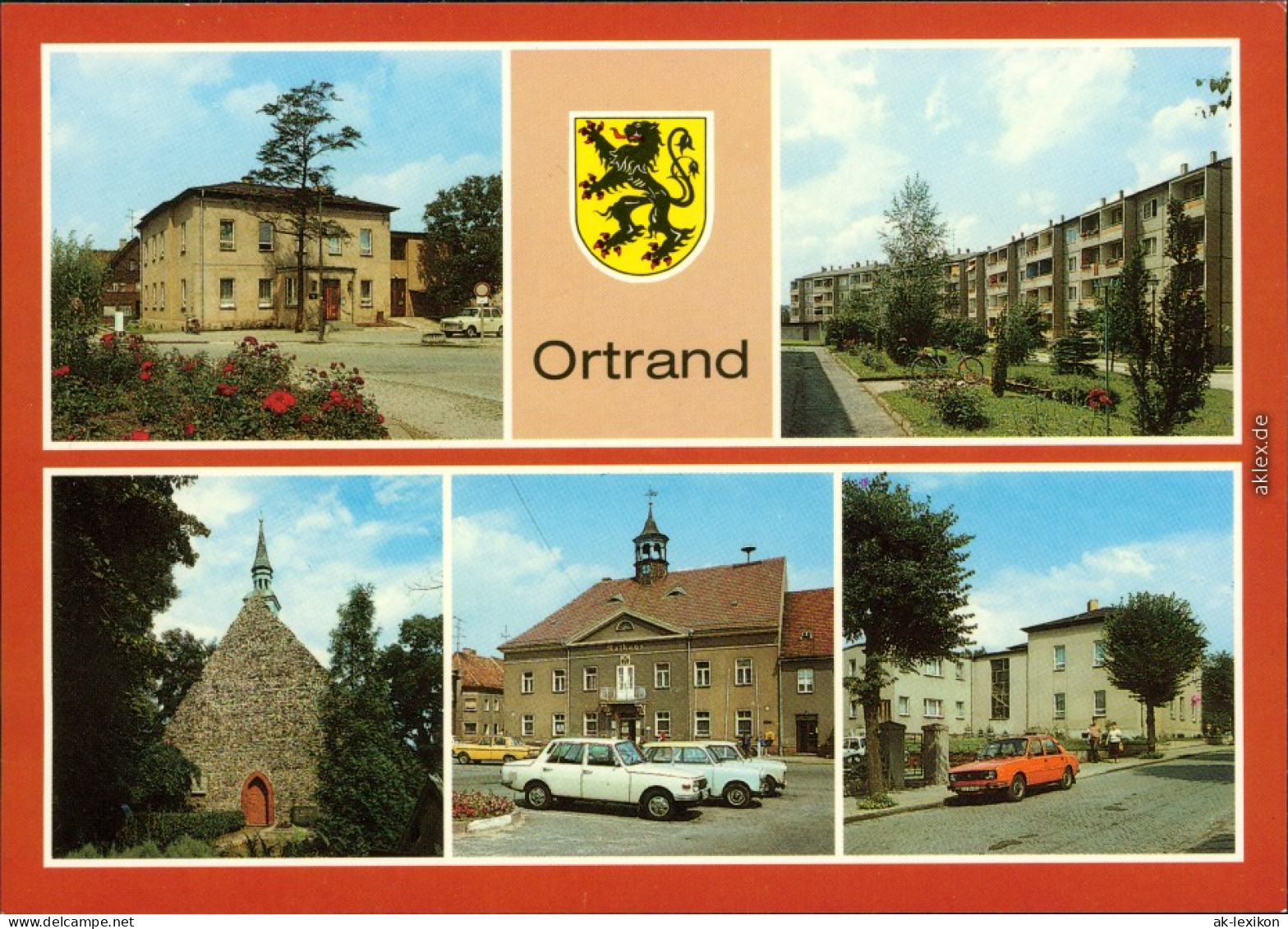 Ortrand Landambulatorium, Ponickauer Straße  Bahnhofstraße 1988
