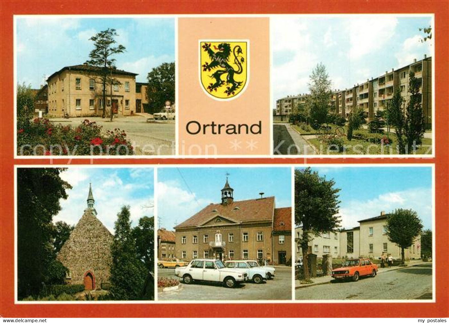 Ortrand Landambulatorium Ponickauer-Strasse Rathaus Bahnhofstrasse