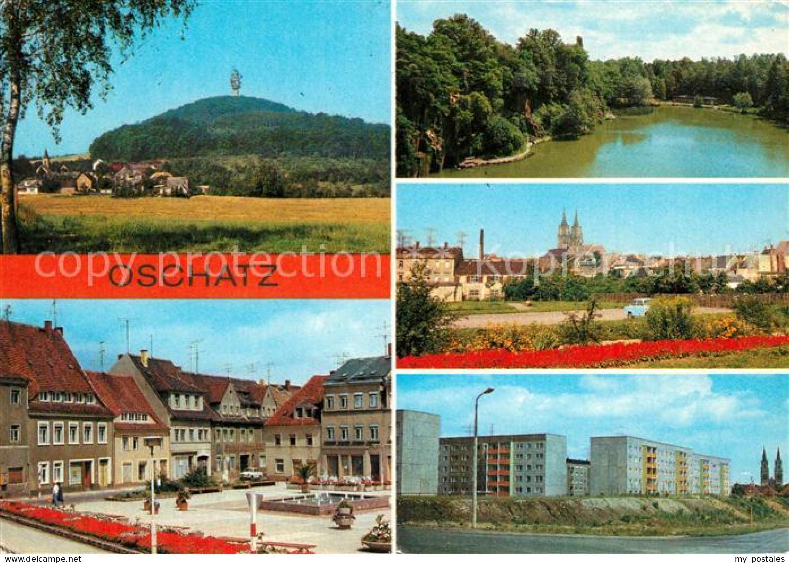 Oschatz Collmberg Oschatz-West