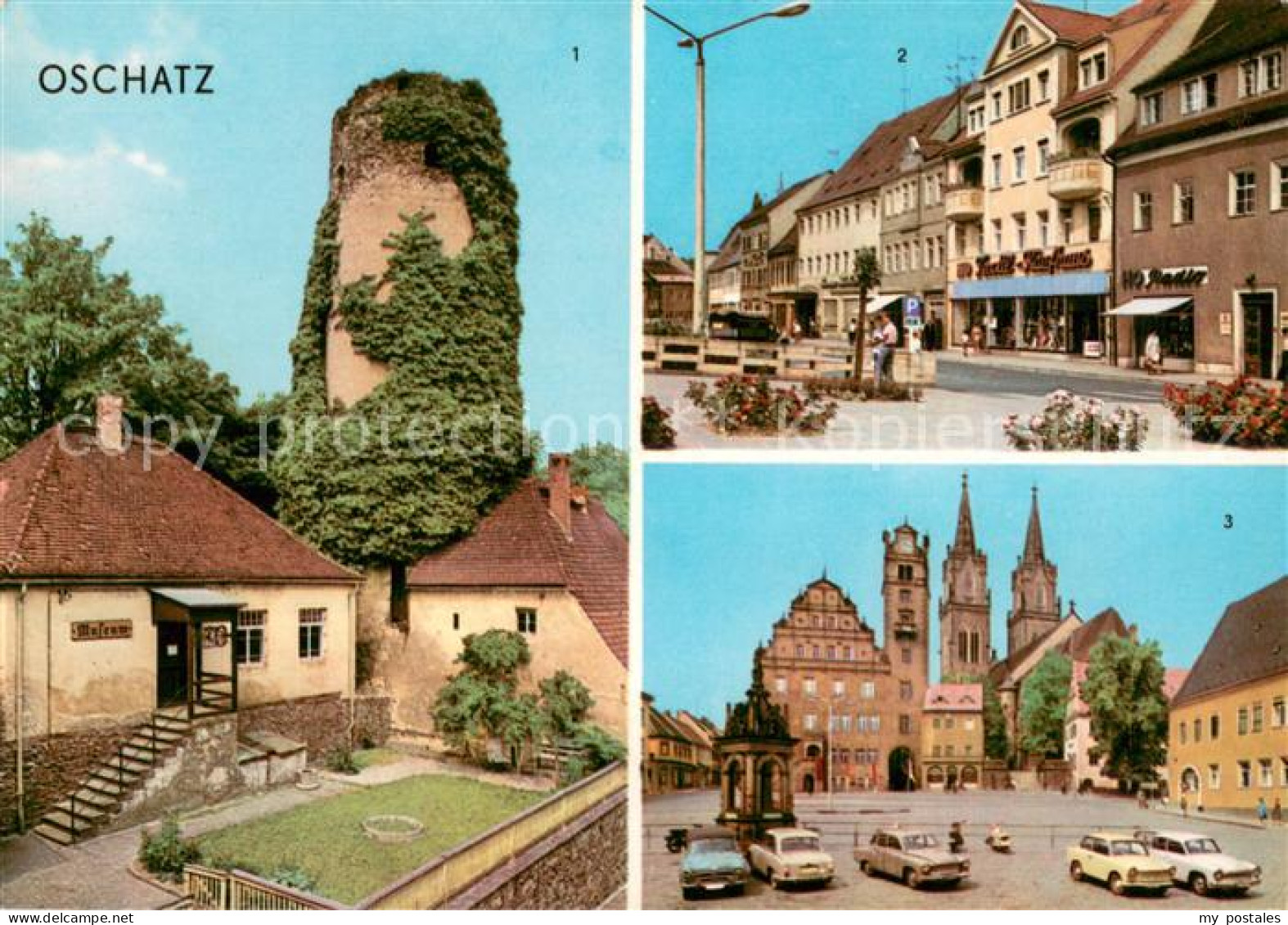 Oschatz Museum Ernst Thaelmann Platz Markt