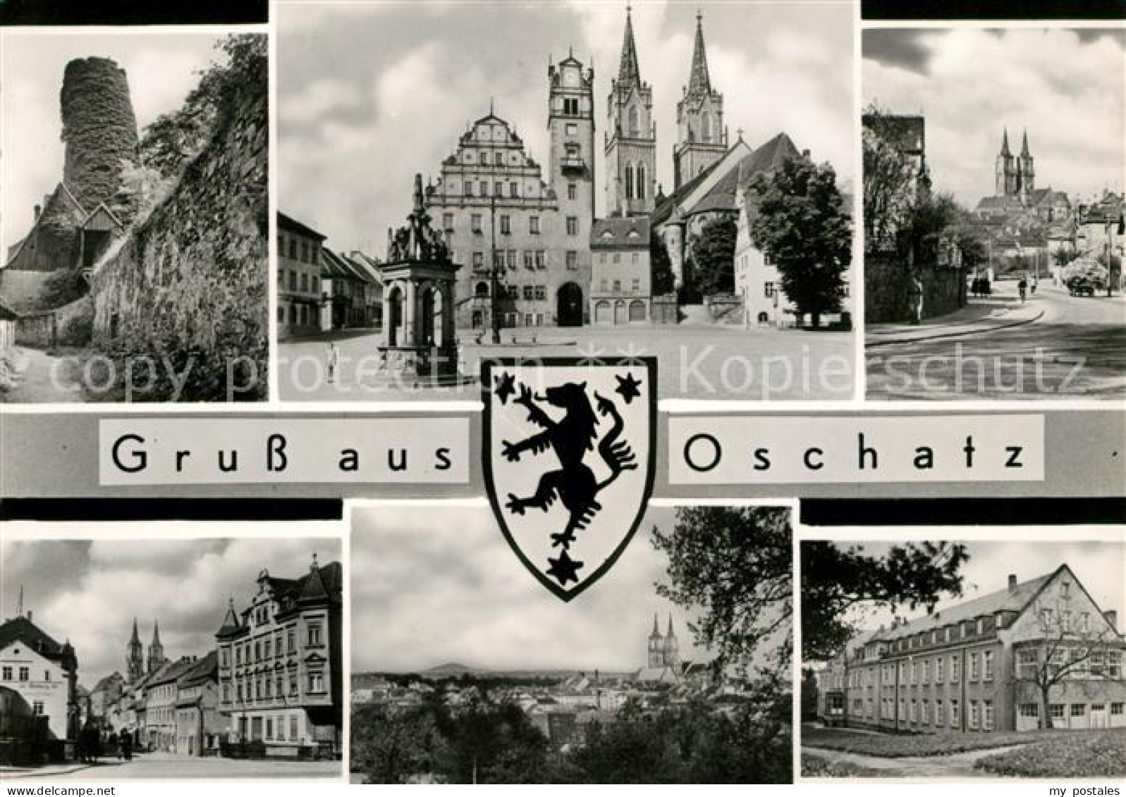 Oschatz Rathaus Kirche