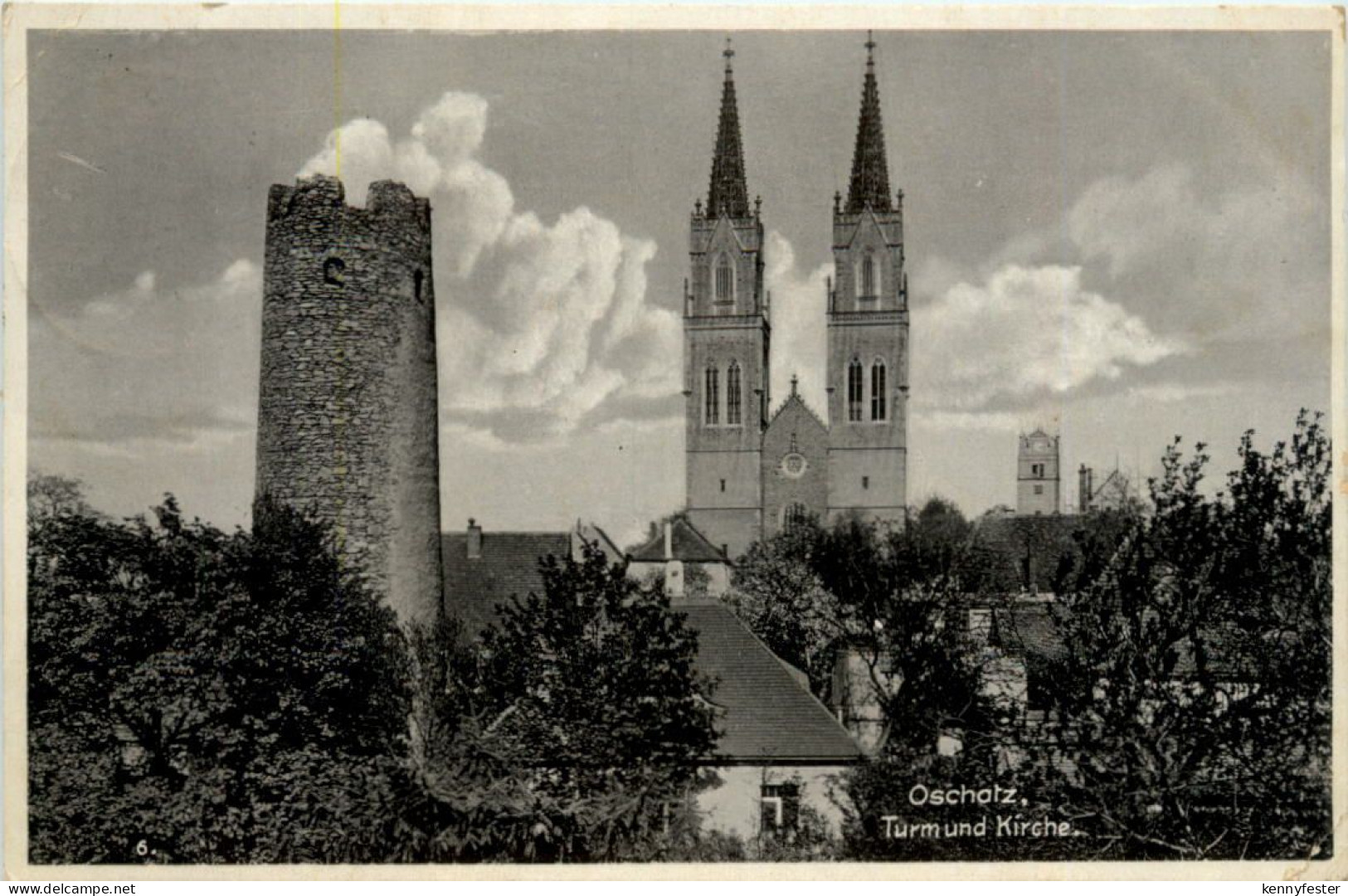 Oschatz, Turm und Kirche
