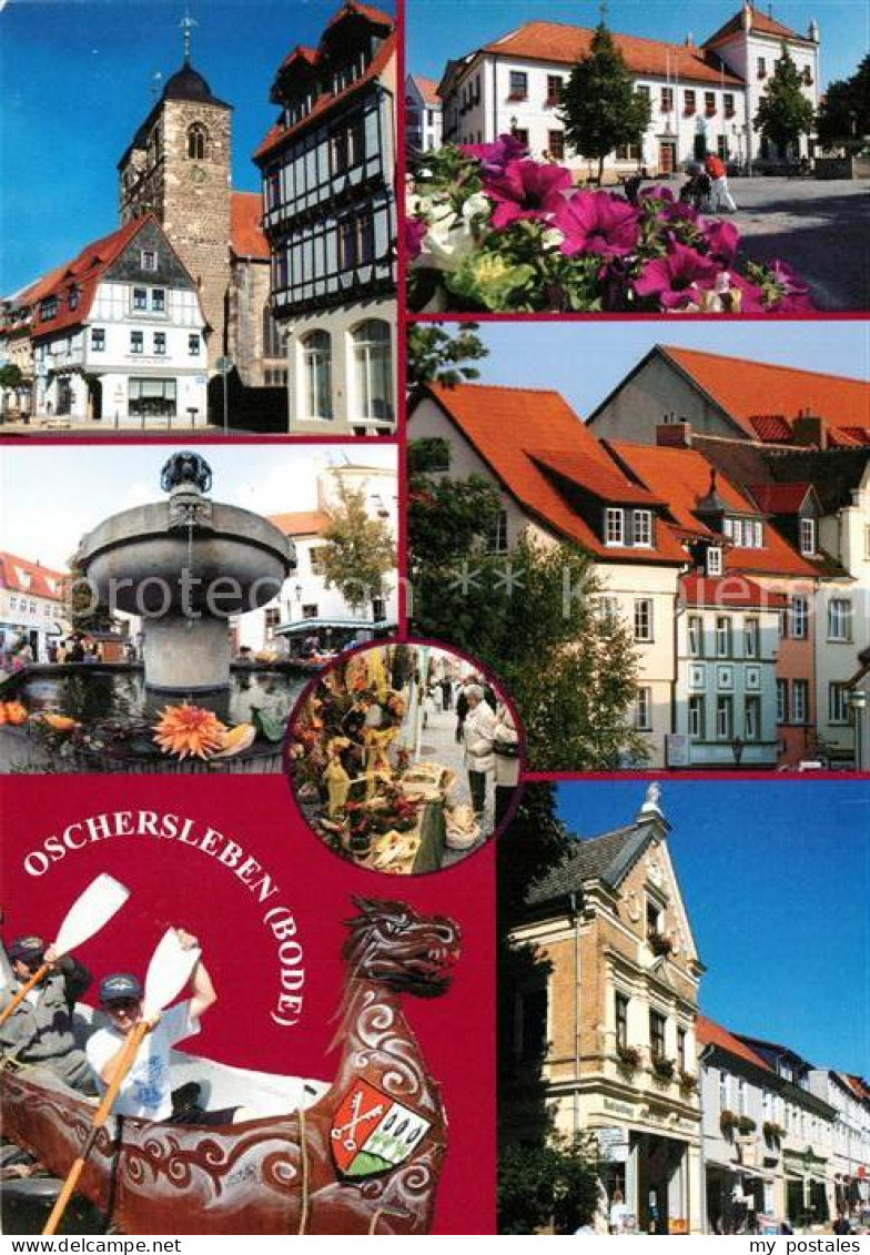 Oschersleben Bode Rathaus Stadtansichten