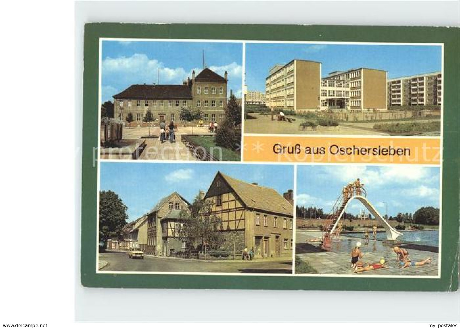 Oschersleben Bode Wilhelm Pieck Oberschule Nickelulk Freibad