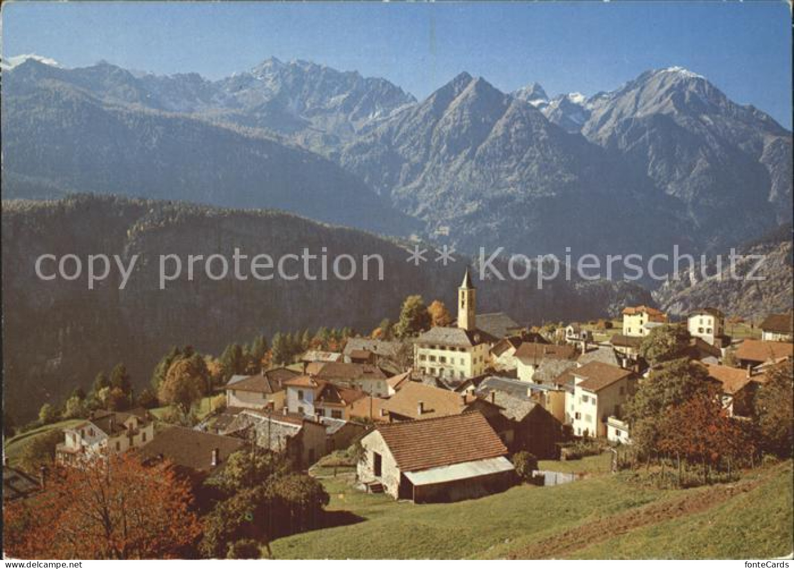 Osco Leventina Stadtansicht