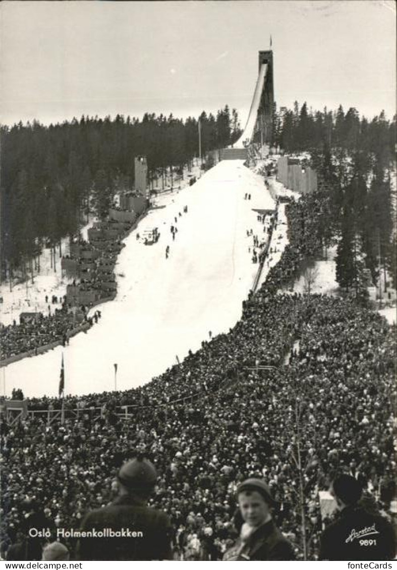 Oslo Norwegen Holmenkollbakken