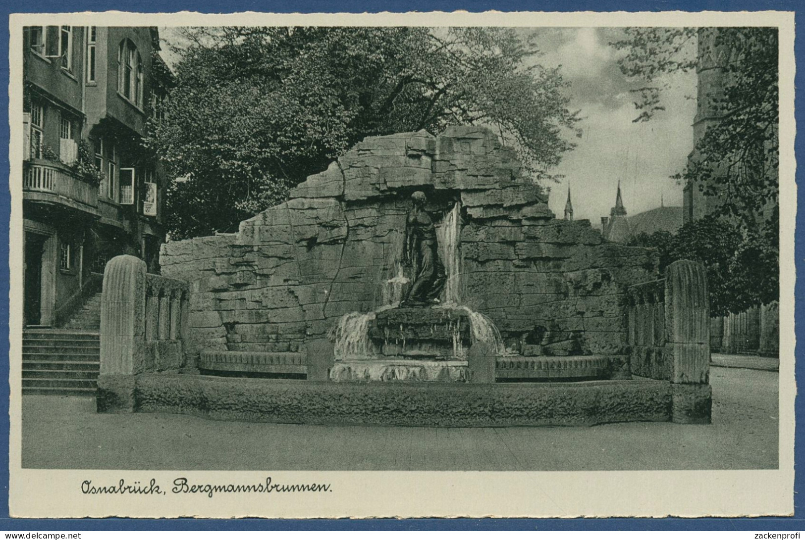 Osnabrück Bergmannsbrunnen, ungebraucht (AK3284)