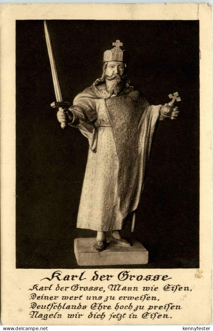 Osnabrück - Eiserners Jahr 1915 - Karl der Grosse