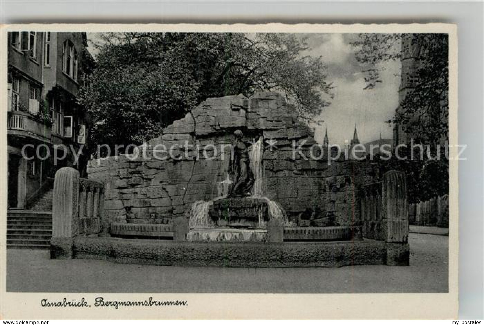 OSNABRueCK  CITY Bergmannsbrunnen