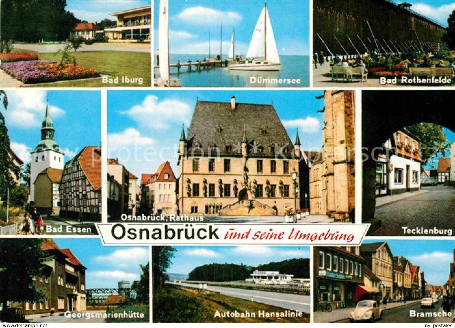 OSNABRueCK  CITY Duemmersee Bad Iburg Tecklenburg Bramsche
