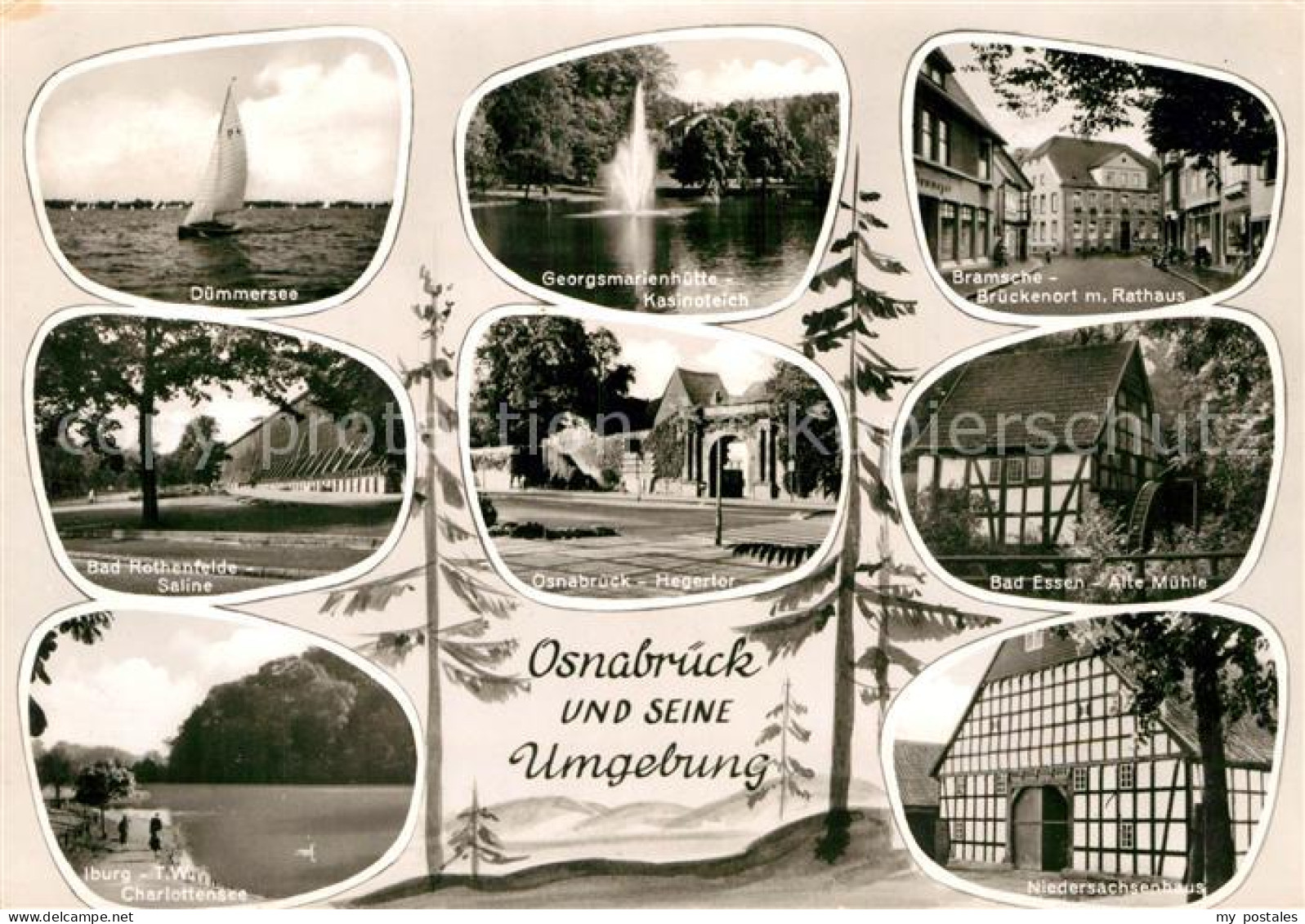 OSNABRueCK  CITY Duemmersee Bramsche Bad Essen Iburg Niedersachsenhaus