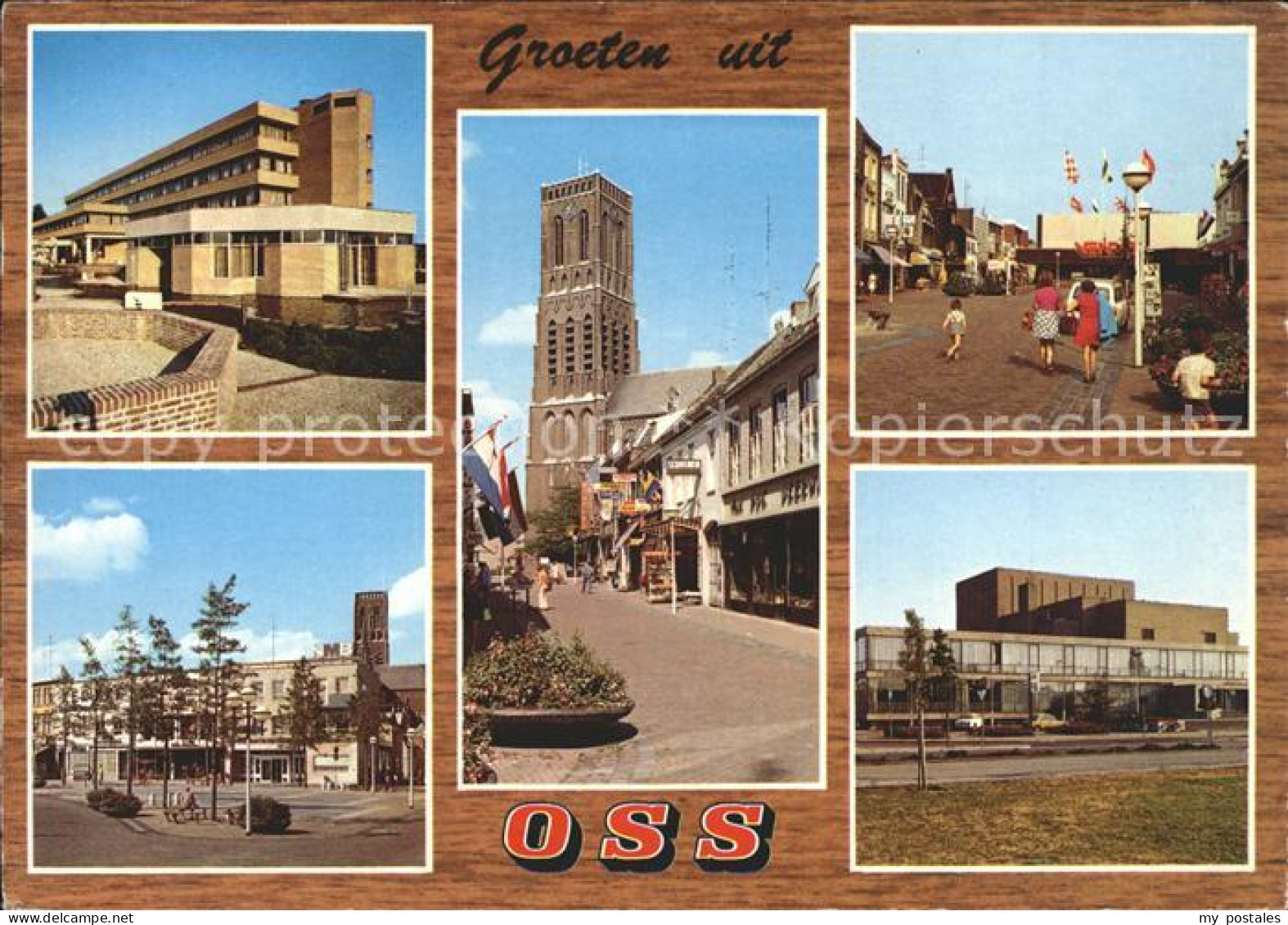 Oss Schouwburg De Lievekamp Heuvel Kerkstraat Walplein Stadhuis