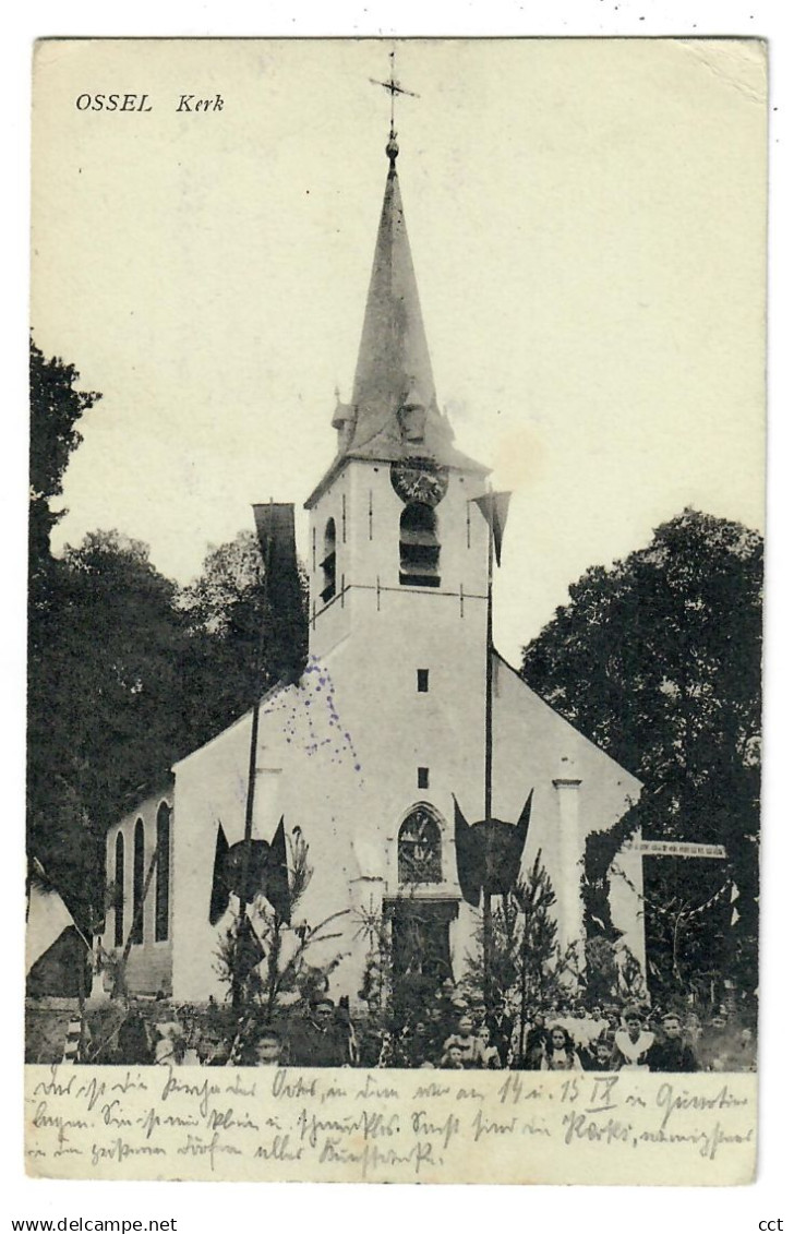 Ossel  Brussegem  Merchtem    Kerk   FELDPOST