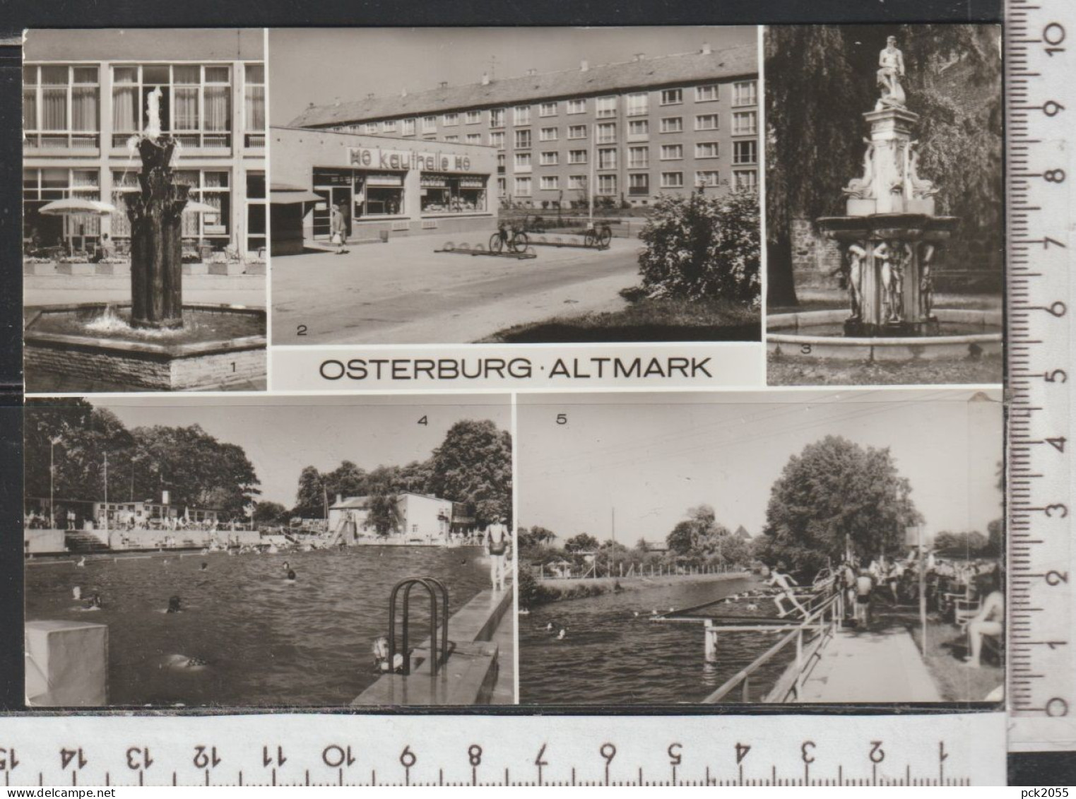 OSTERBURG - ALTMARK -  gelaufen 1980  (AK4625) günstige Versandkosten