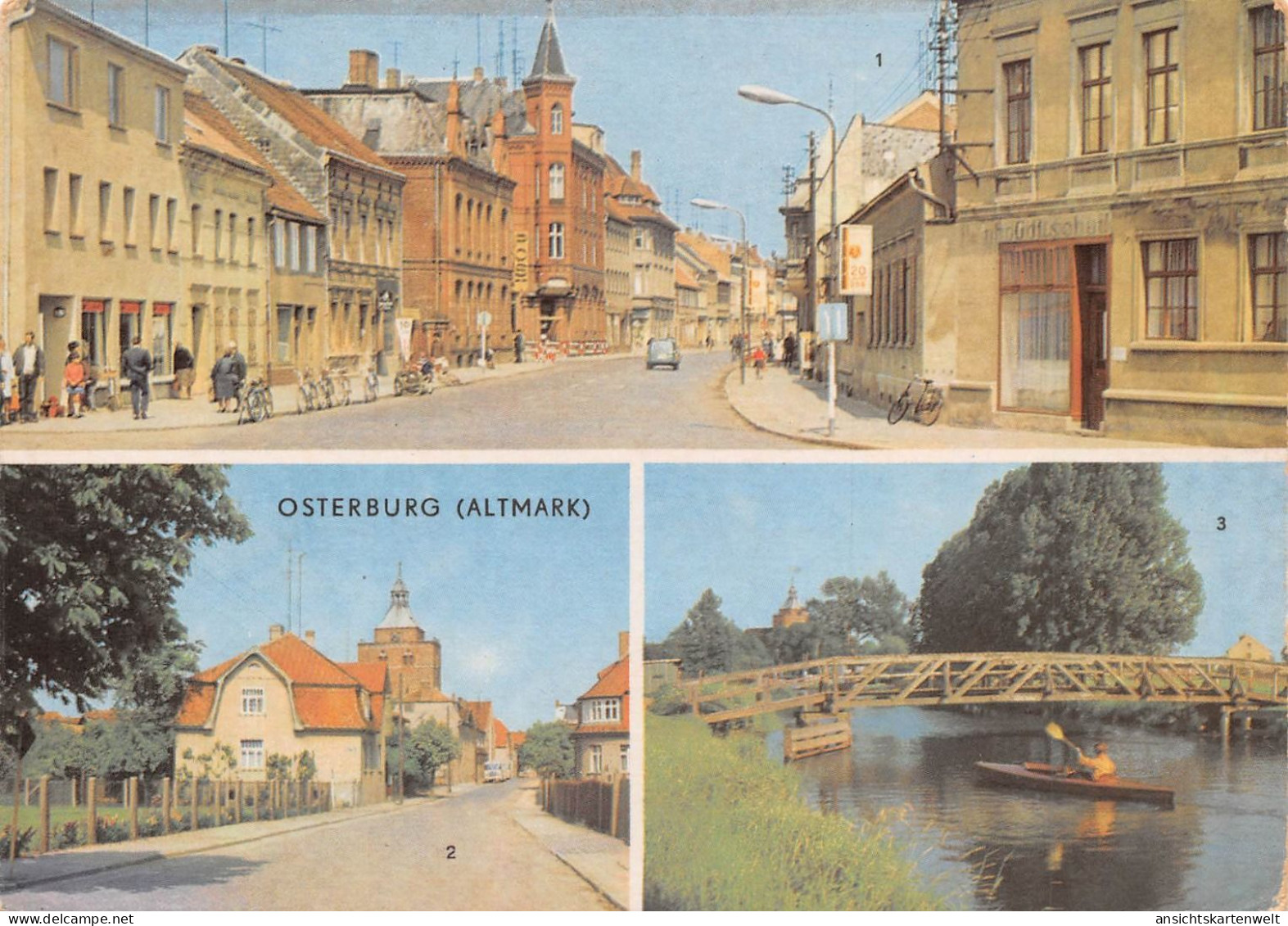 Osterburg/Altmark Mehrbildkarte gl #173.320