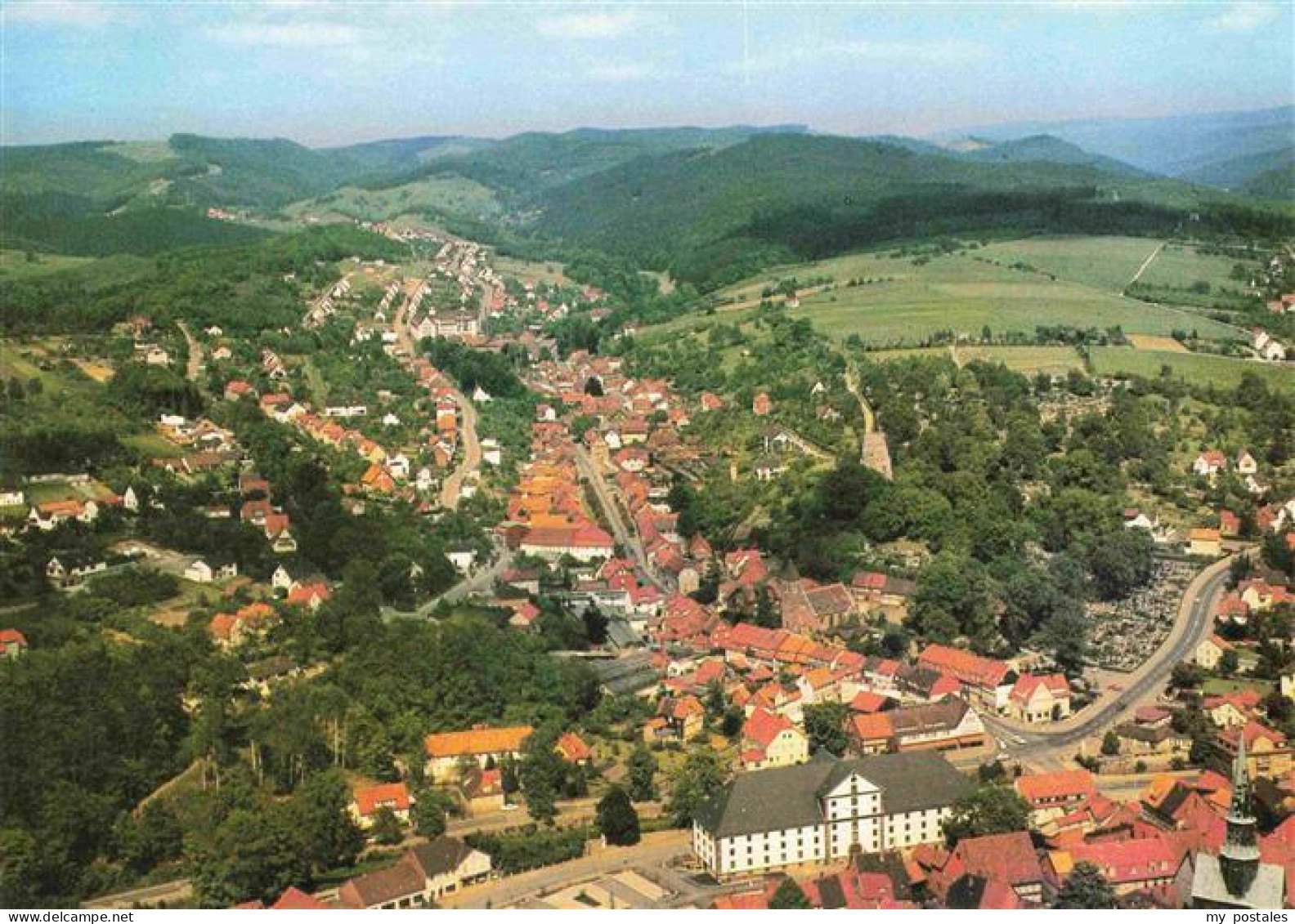 Osterode  Harz Fliegeraufnahme