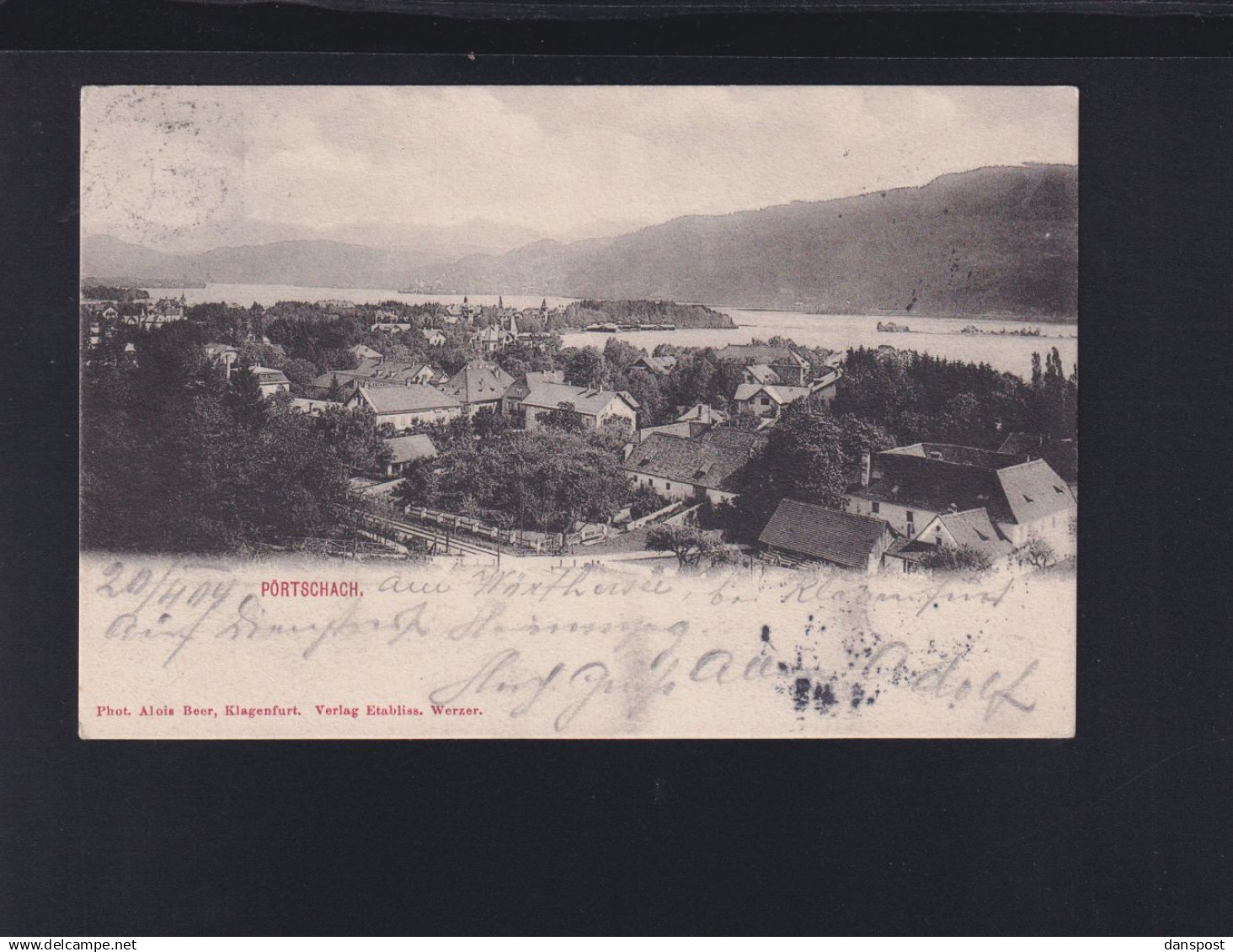 Österreich AK Pörtschach 1904