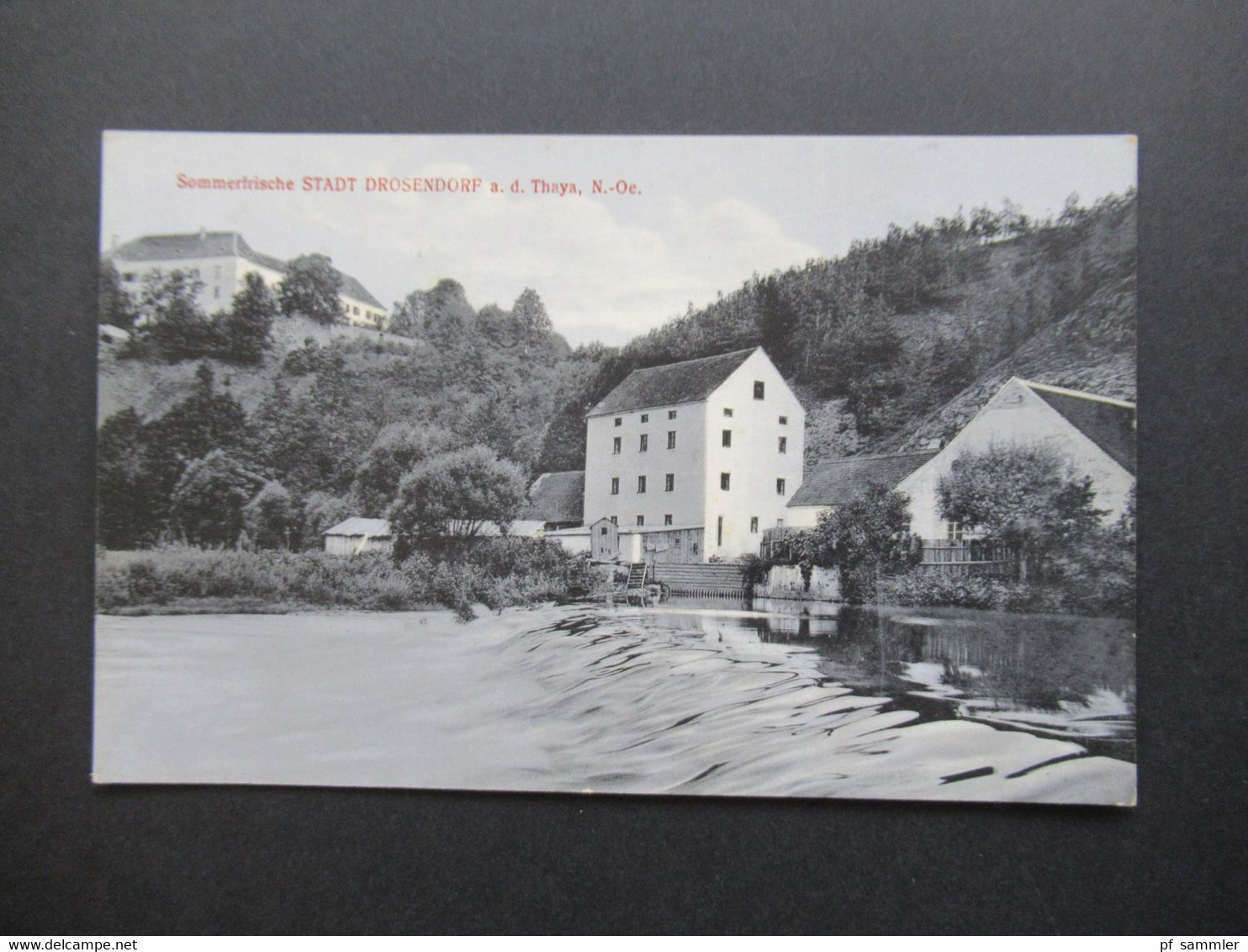 Österreich AK um 1920 Sommerfrische Stadt Drosendorf an der Thaya Nieder Österreich Verlag Adolf Strohschneider
