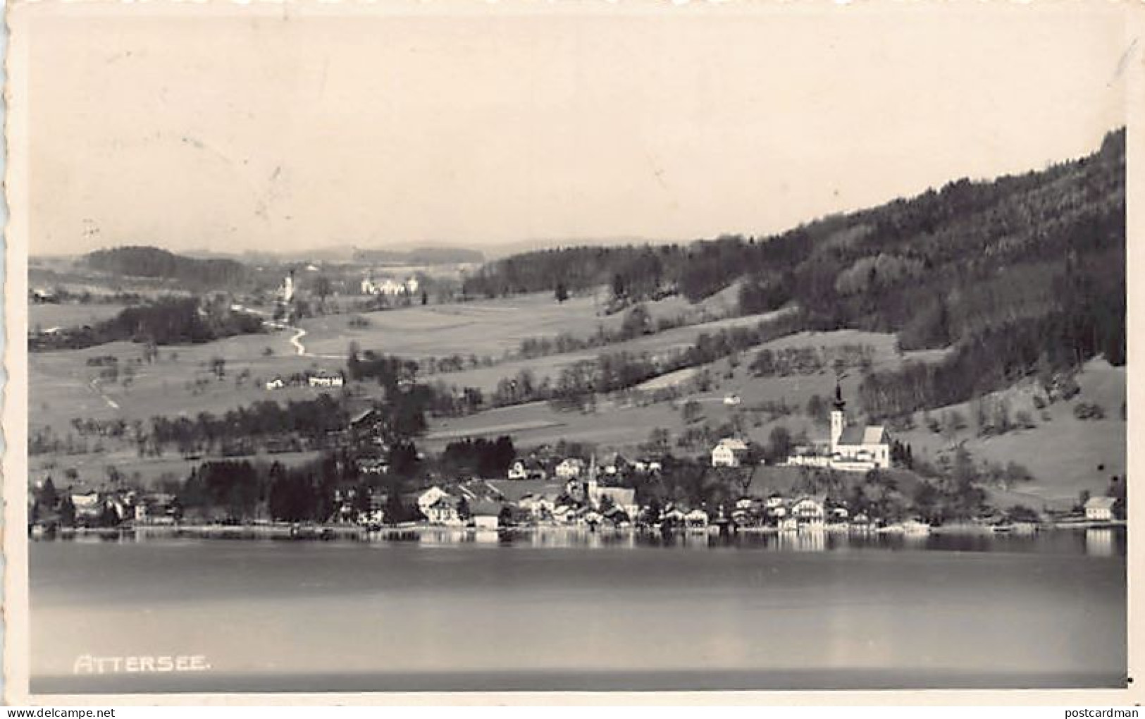 Österreich - ATTERSEE - Totalansicht