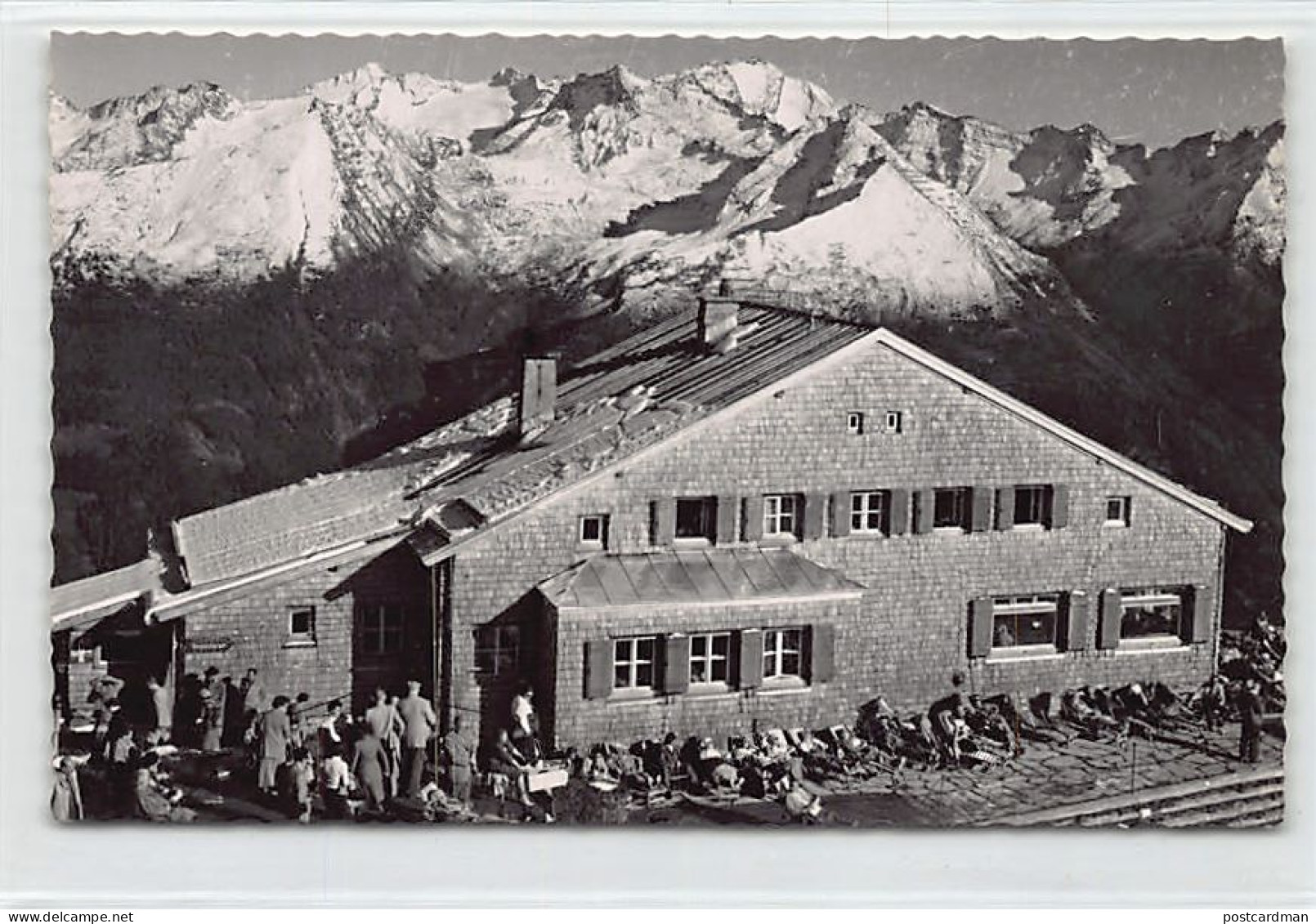 Österreich - Bad Gastein (S) Bergrestaurant mit Liegeterrasse