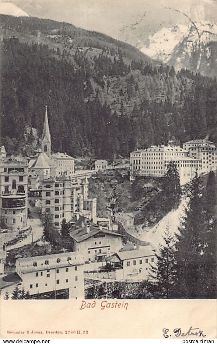 Österreich - Bad Gastein (S) Gesamtansicht