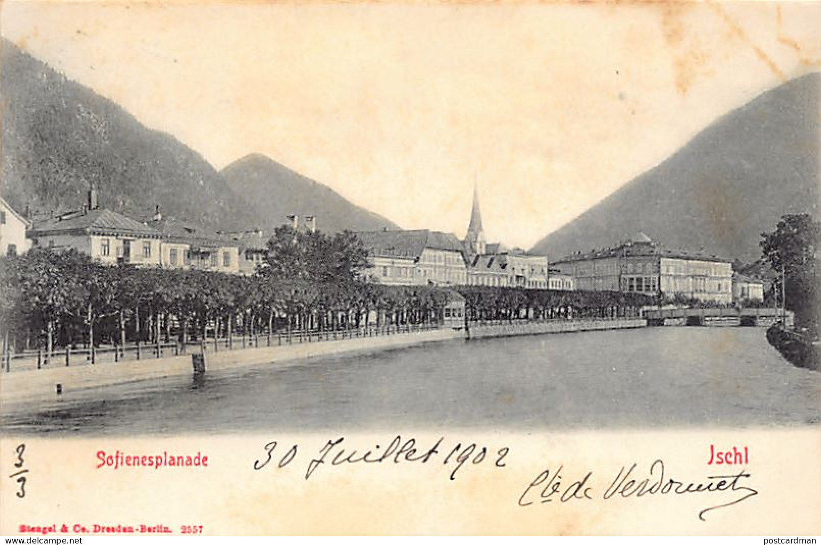 Österreich - BAD ISCHL - Sofienesplanade