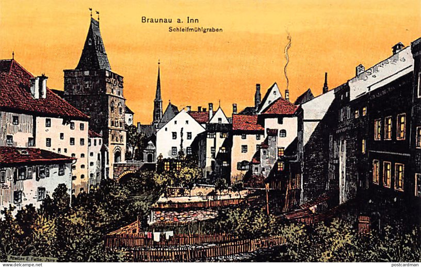 Österreich - BRAUNAU - Schleifmühlgraben