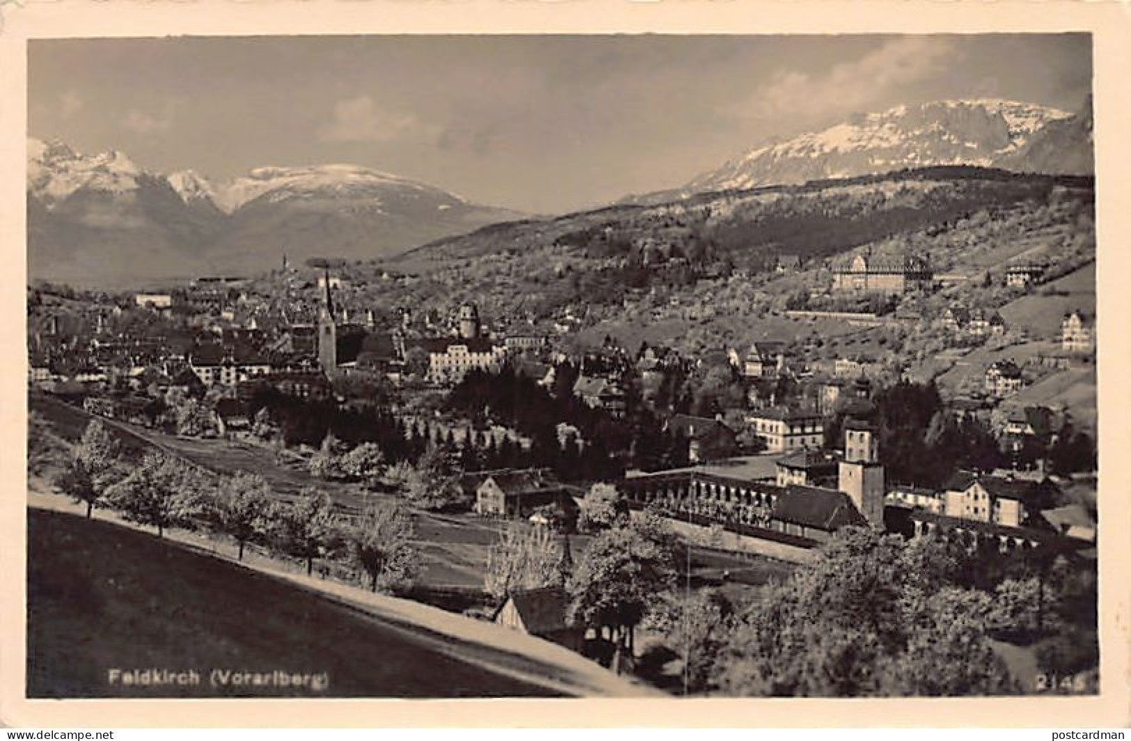 Österreich - FELDKIRCH - Totalansicht