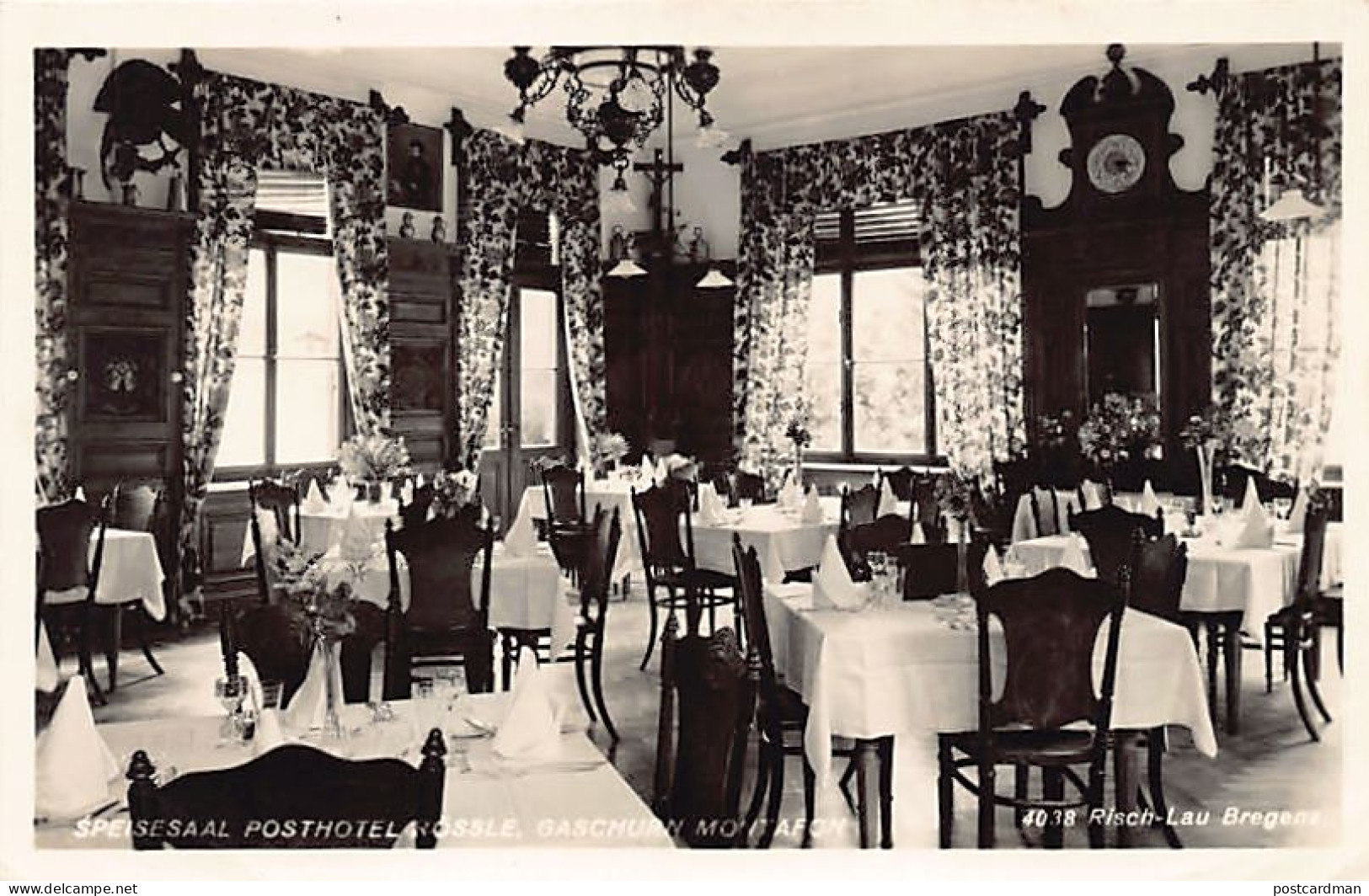 Österreich - GASCHURN - Speisesaal - Post-Hotel Rössle
