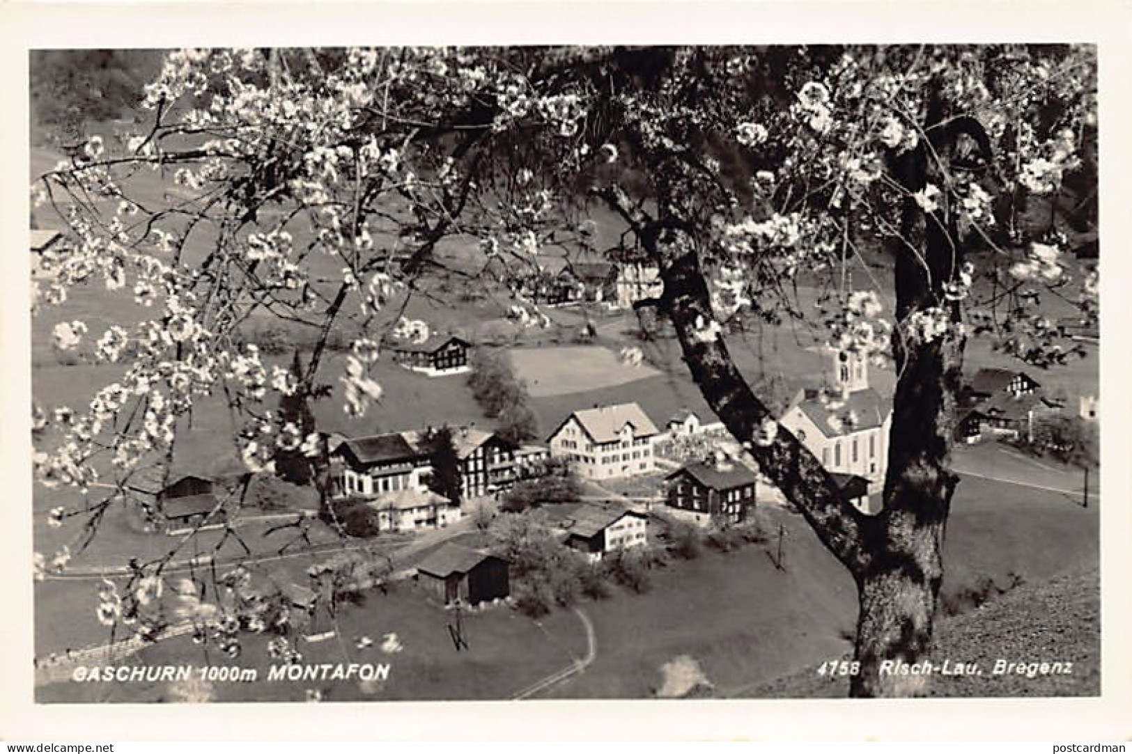 Österreich - Gaschurn (V) Gasthof Gebhard Sohler - Montafon - Verlag Fot. Risch-Lau Bregenz 4758