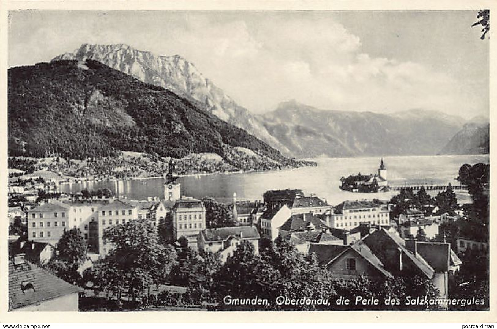 Österreich - GMUNDEN - Totalansicht