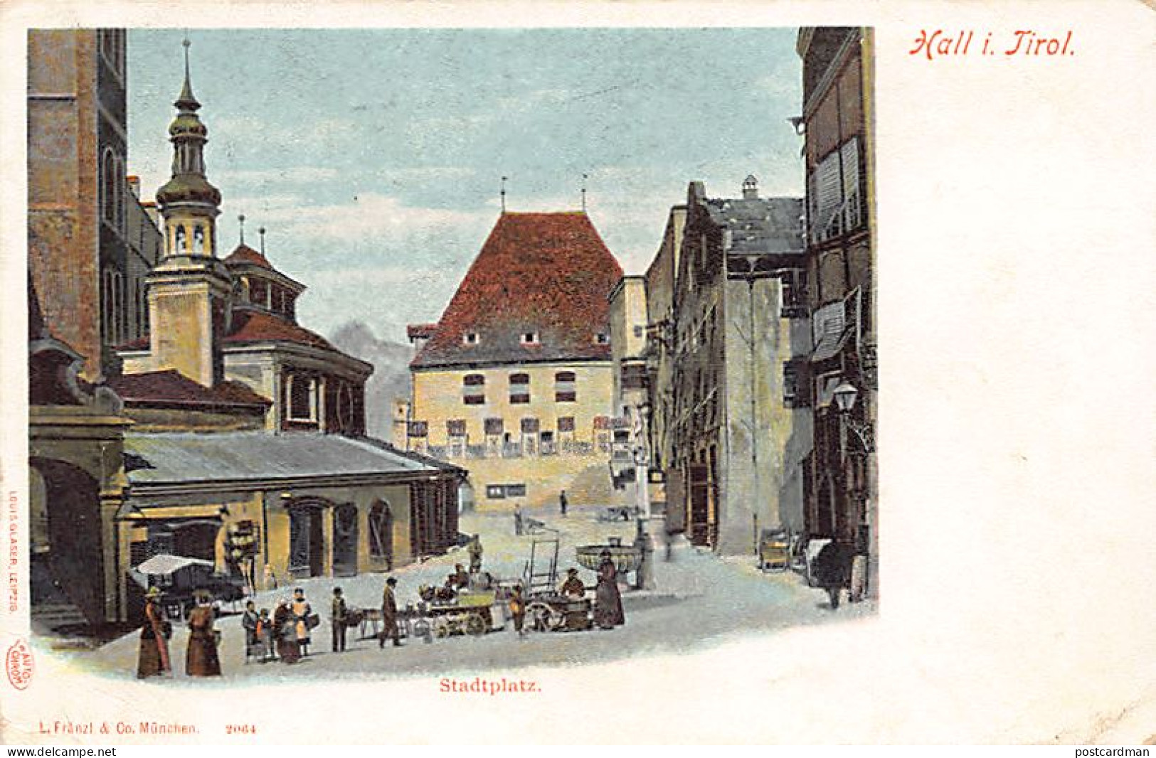 Österreich - Hall in Tirol (T) Stadtplatz