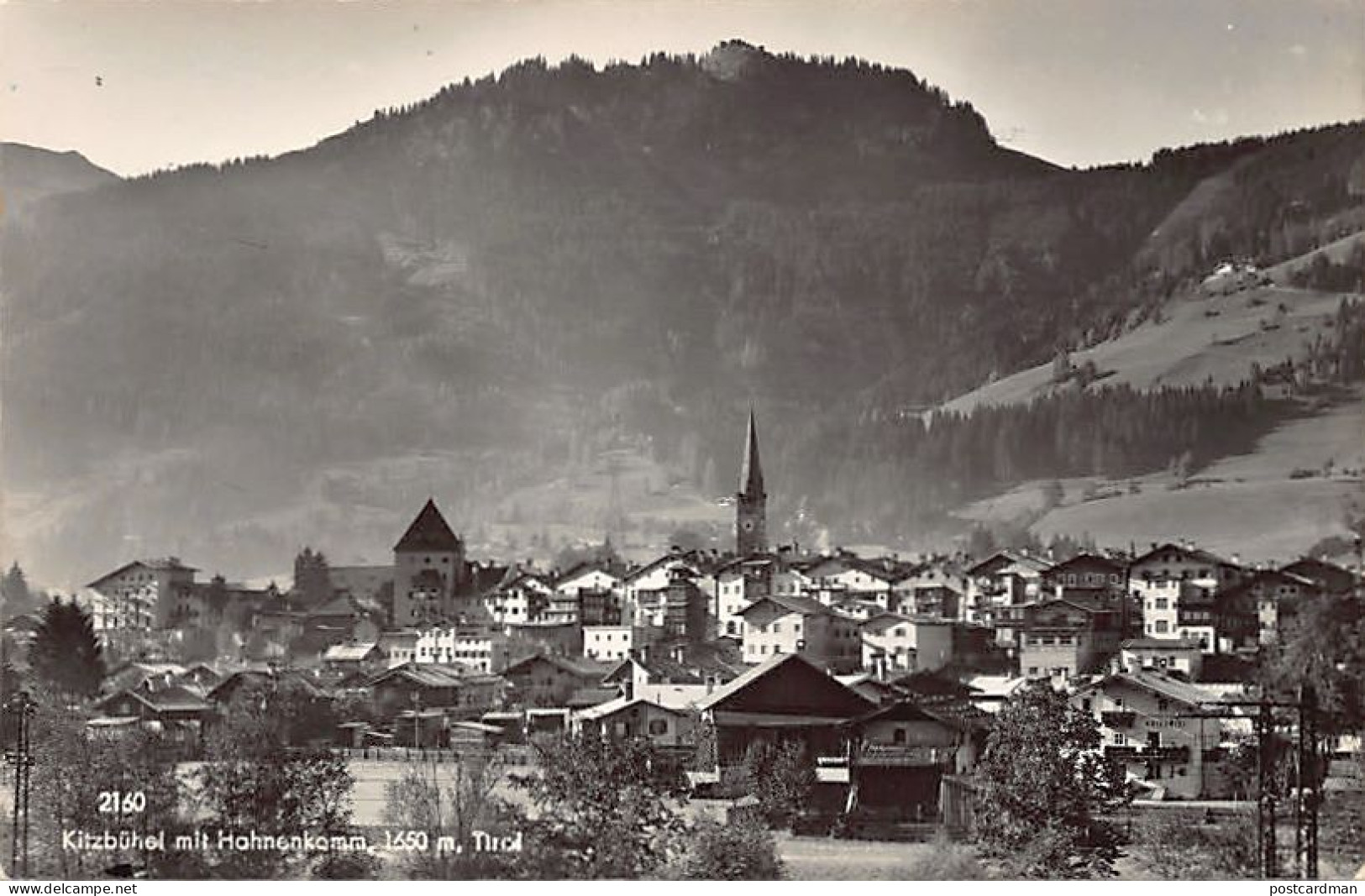 Österreich - Kitzbühel (T) Gesamtansicht - Hahnenkamm