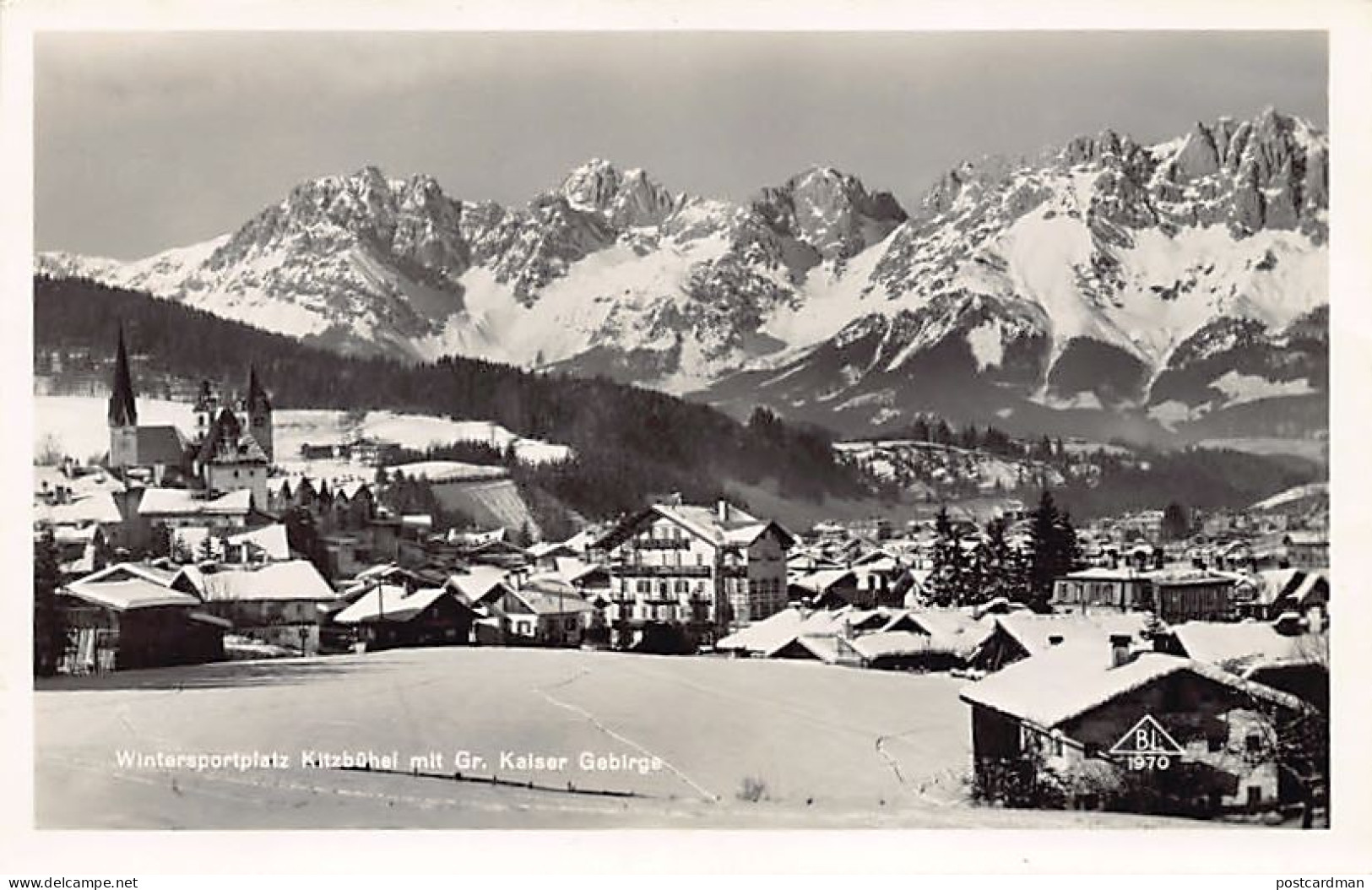 Österreich - KITZBÜHEL - Wintersportplatz