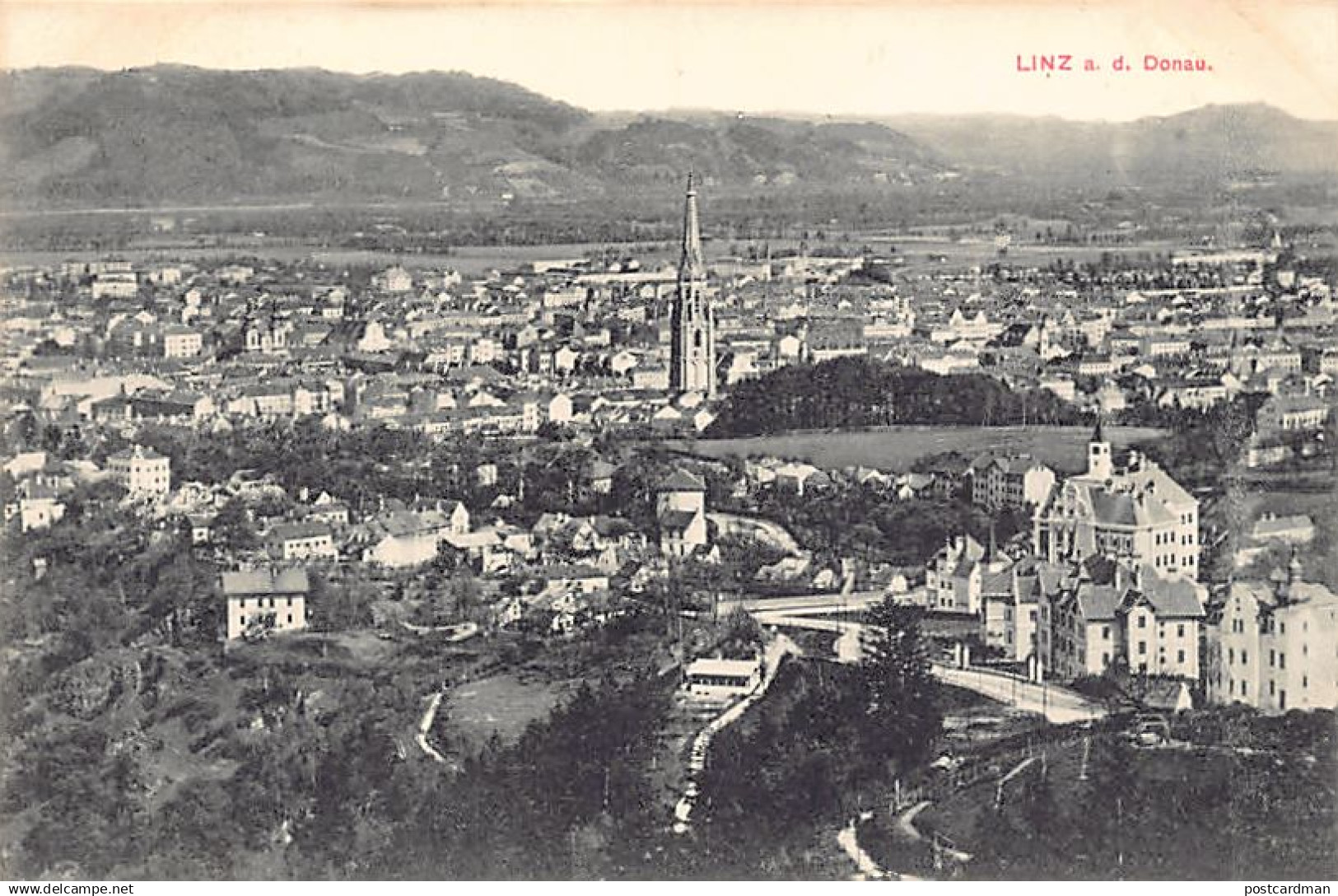 Österreich - Linz (OÖ) Totalansicht