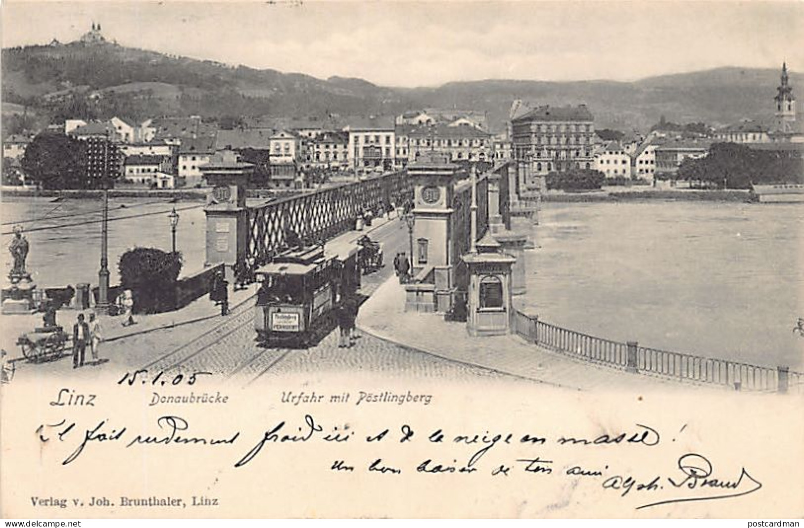 Österreich - LINZ - Straßenbahn - Urfahr mit Pöstlingberg