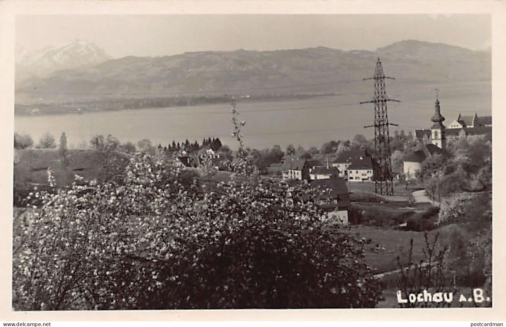Österreich - LOCHAU - Totalansicht - FOTO KARTE