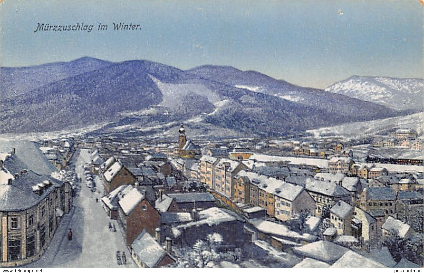 Österreich - Mürzzuschlag (ST) im Winter