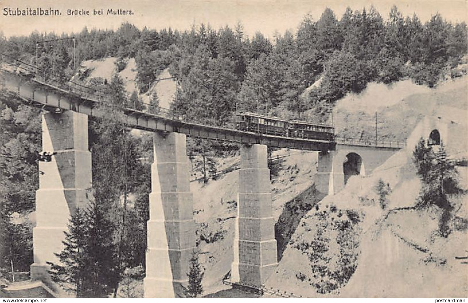 Österreich - MUTTERS - Stubaitalbahn - Brücke bei Mutters