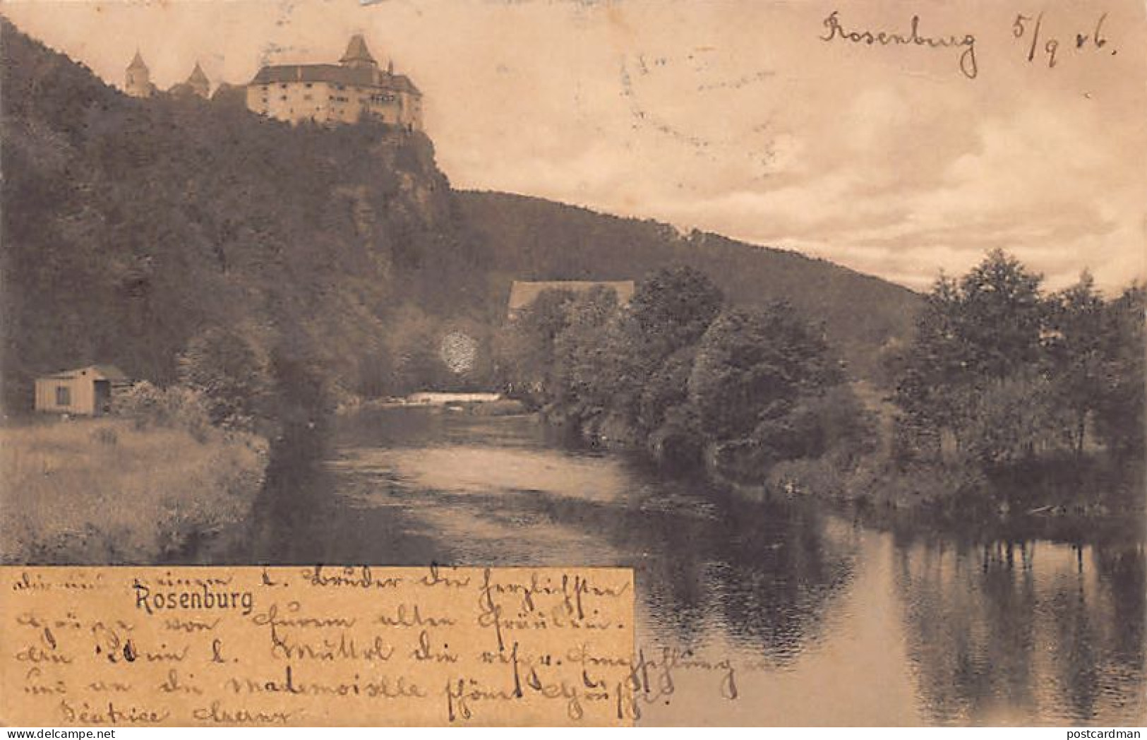 Österreich - ROSENBURG (NÖ) Totalansicht