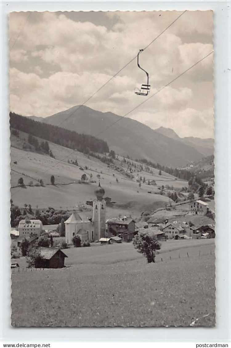 Österreich - Saalbach (S) Kirche - Sesselbahn