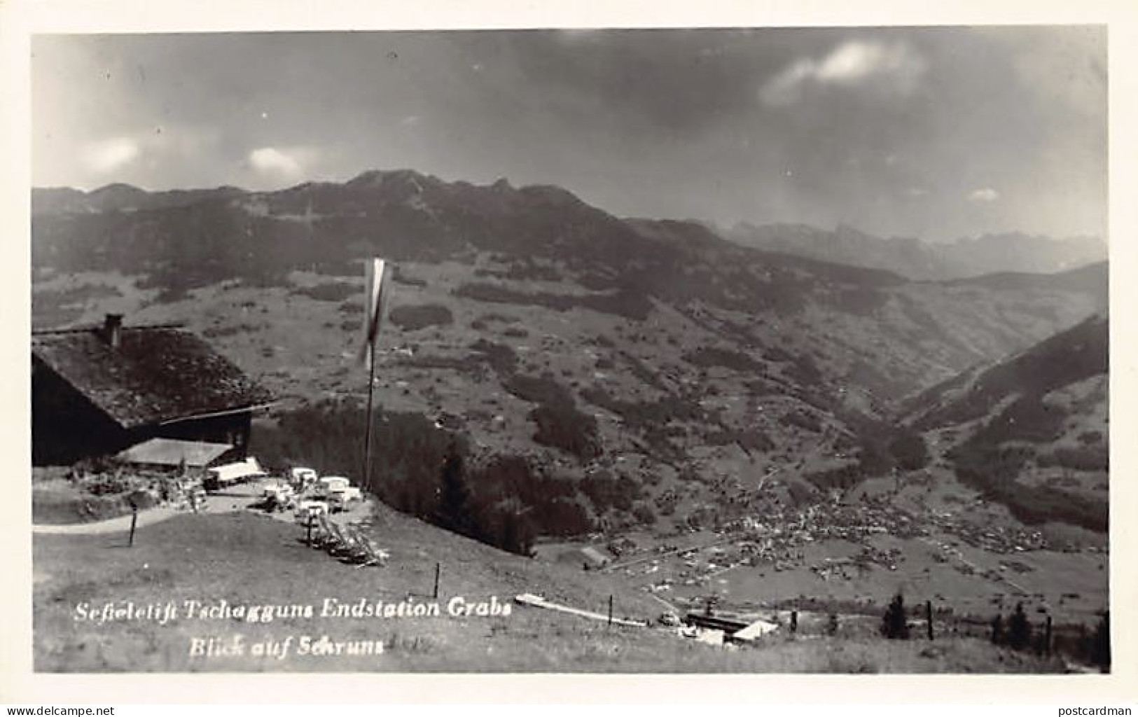 Österreich - SCHRUNS - Skilift Tschagguns Endstation Grabs