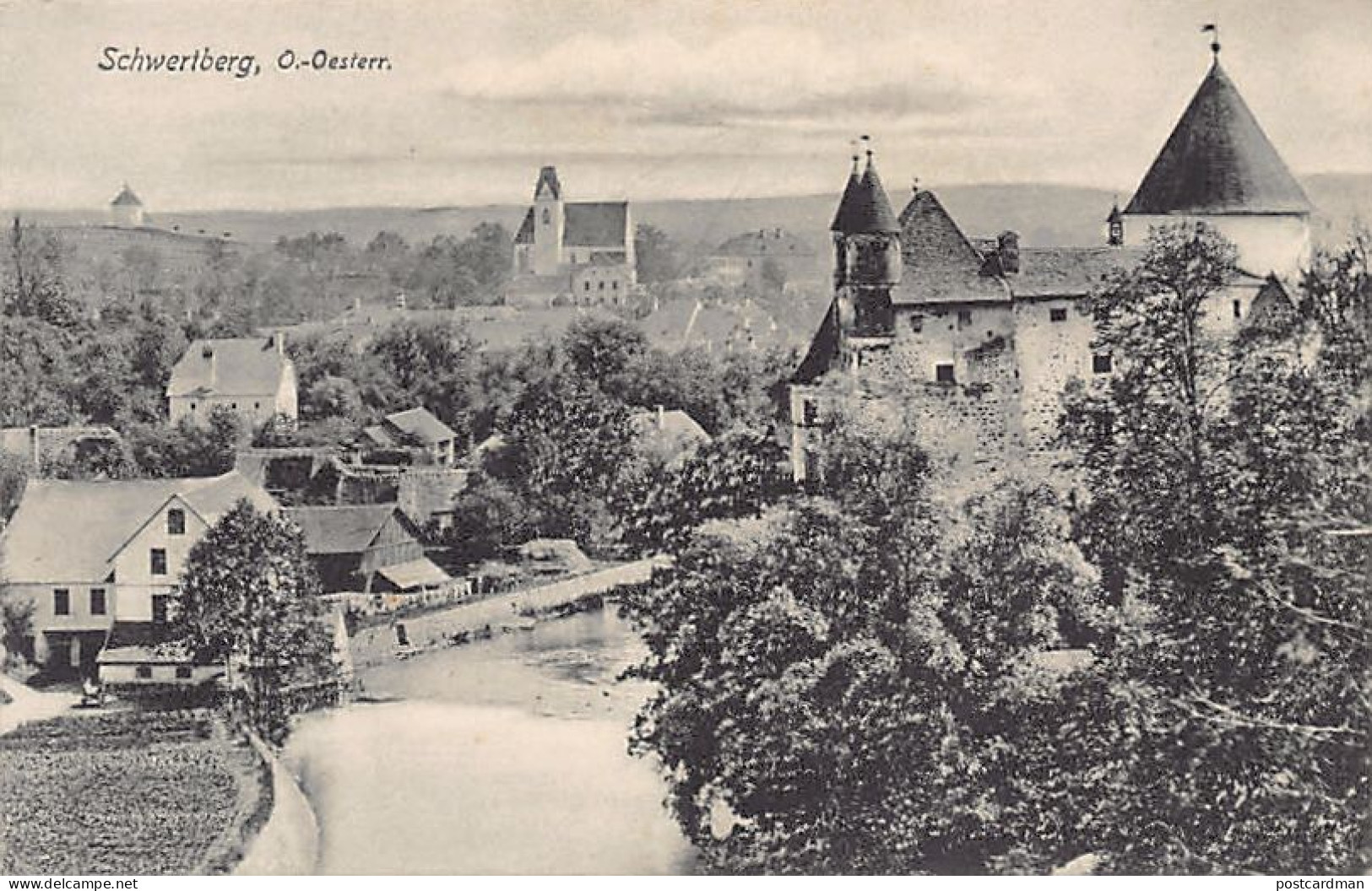 Österreich - SCHWERTBERG (OÖ) Totalansicht