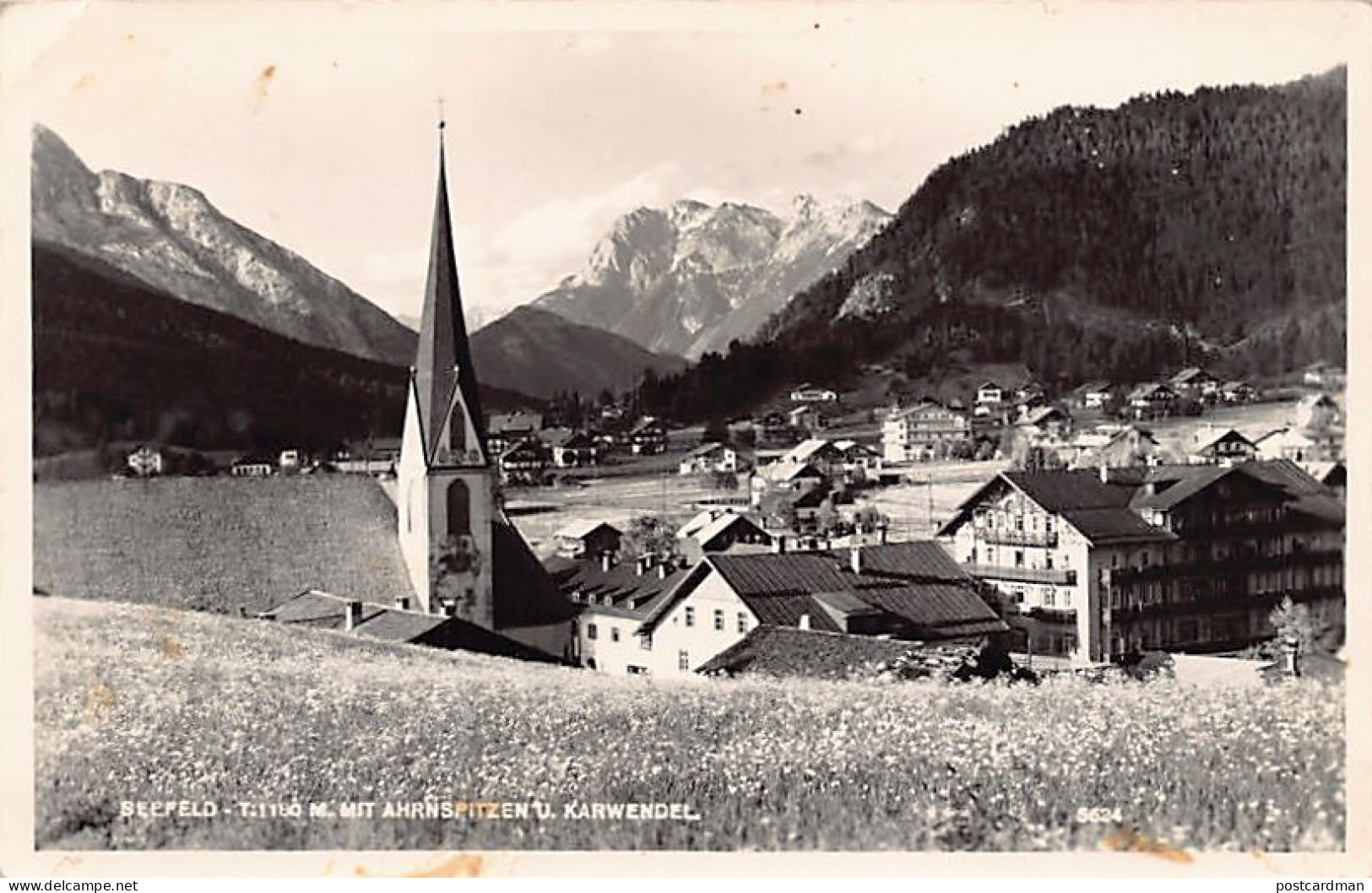 Österreich - SEEFELD - Totalansicht - FOTOKARTE