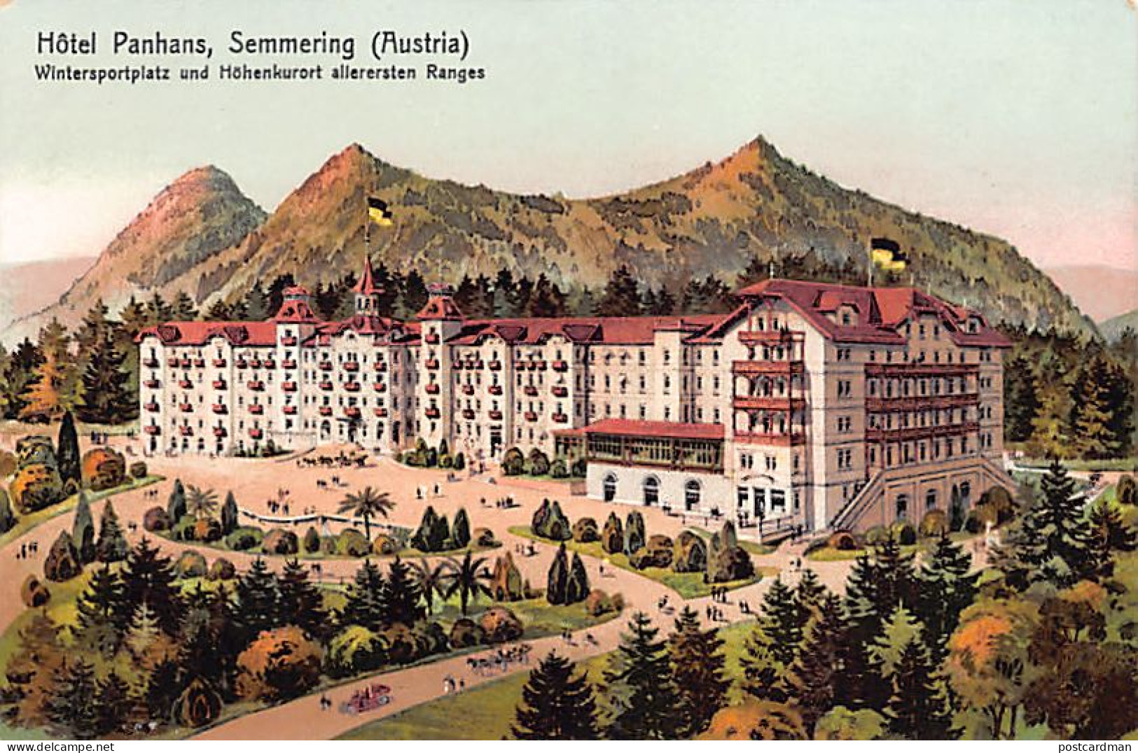 Österreich - SEMMERING - Hôtel Panhans