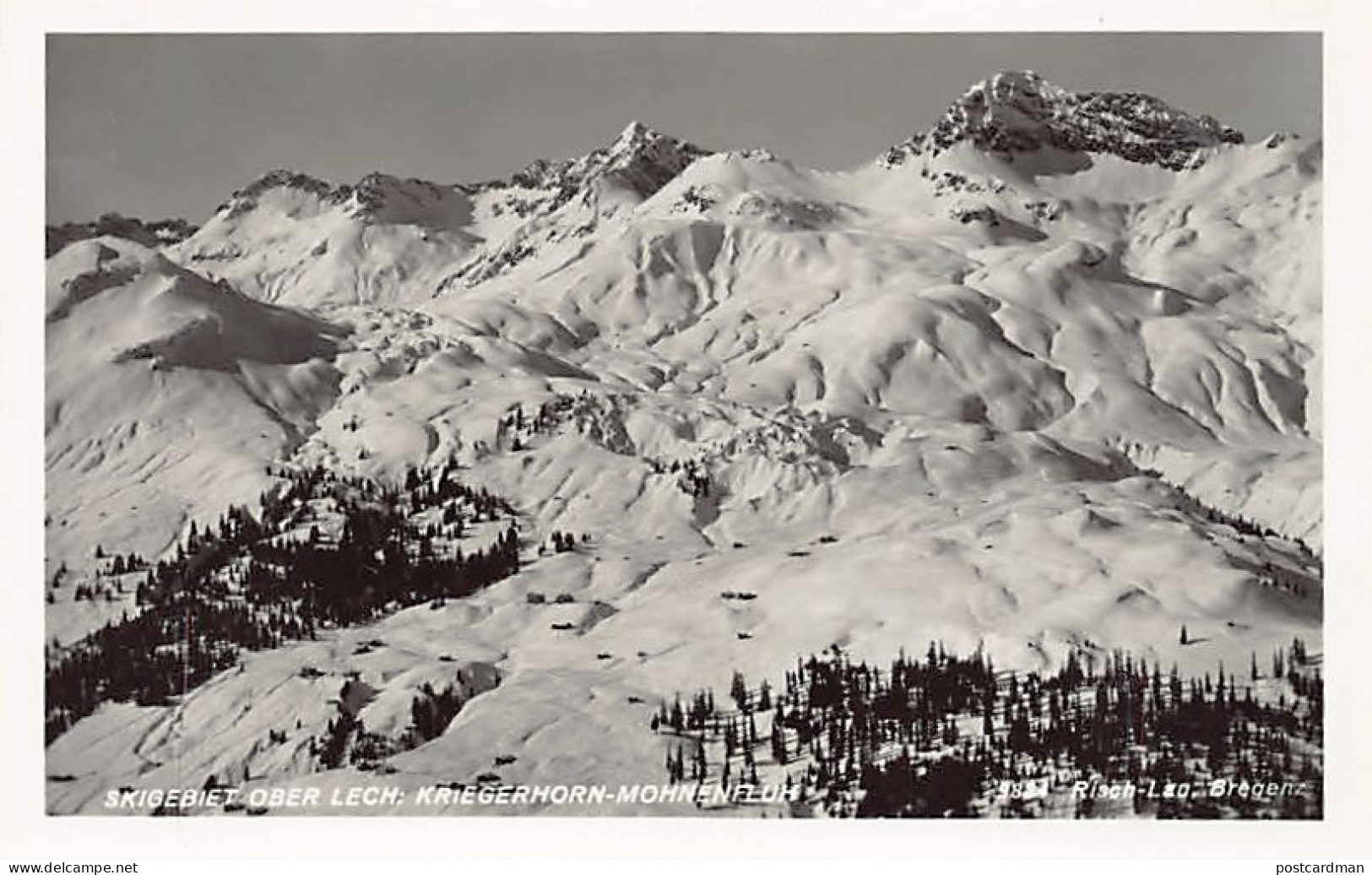 Österreich - SKIGEBIET OBER LECH - Kriegerhorn-Mohnenfluh
