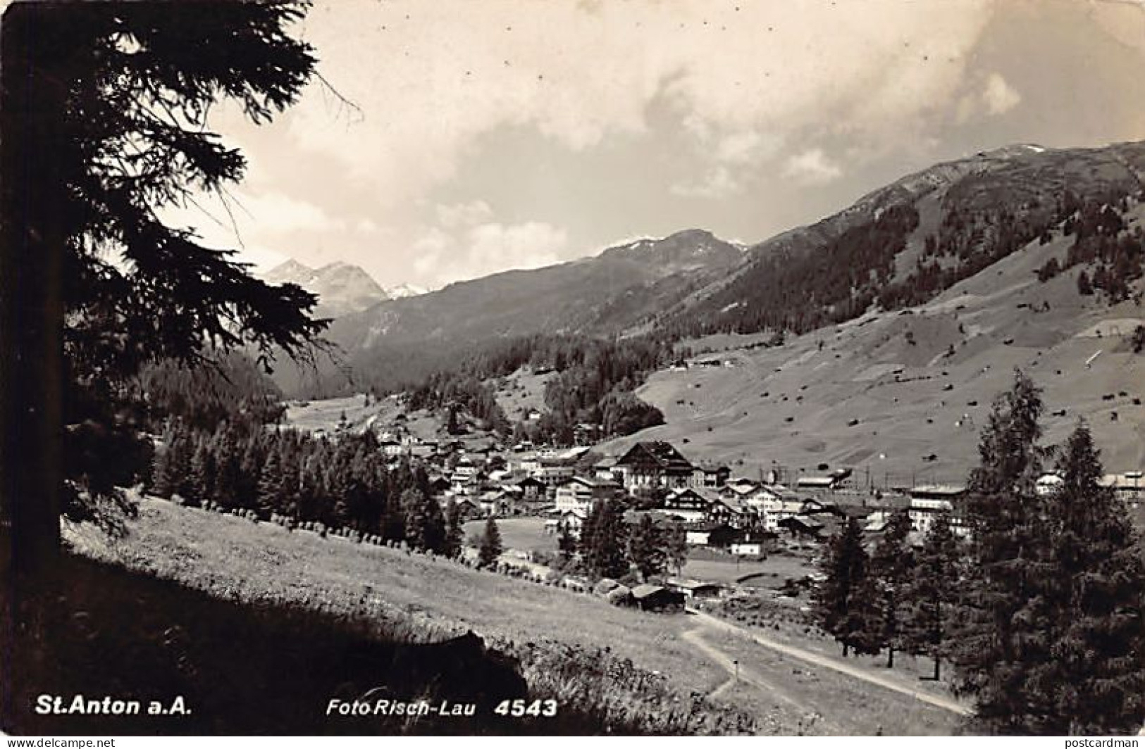 Österreich - ST. ANTON AM ARLBERG - Totalansicht