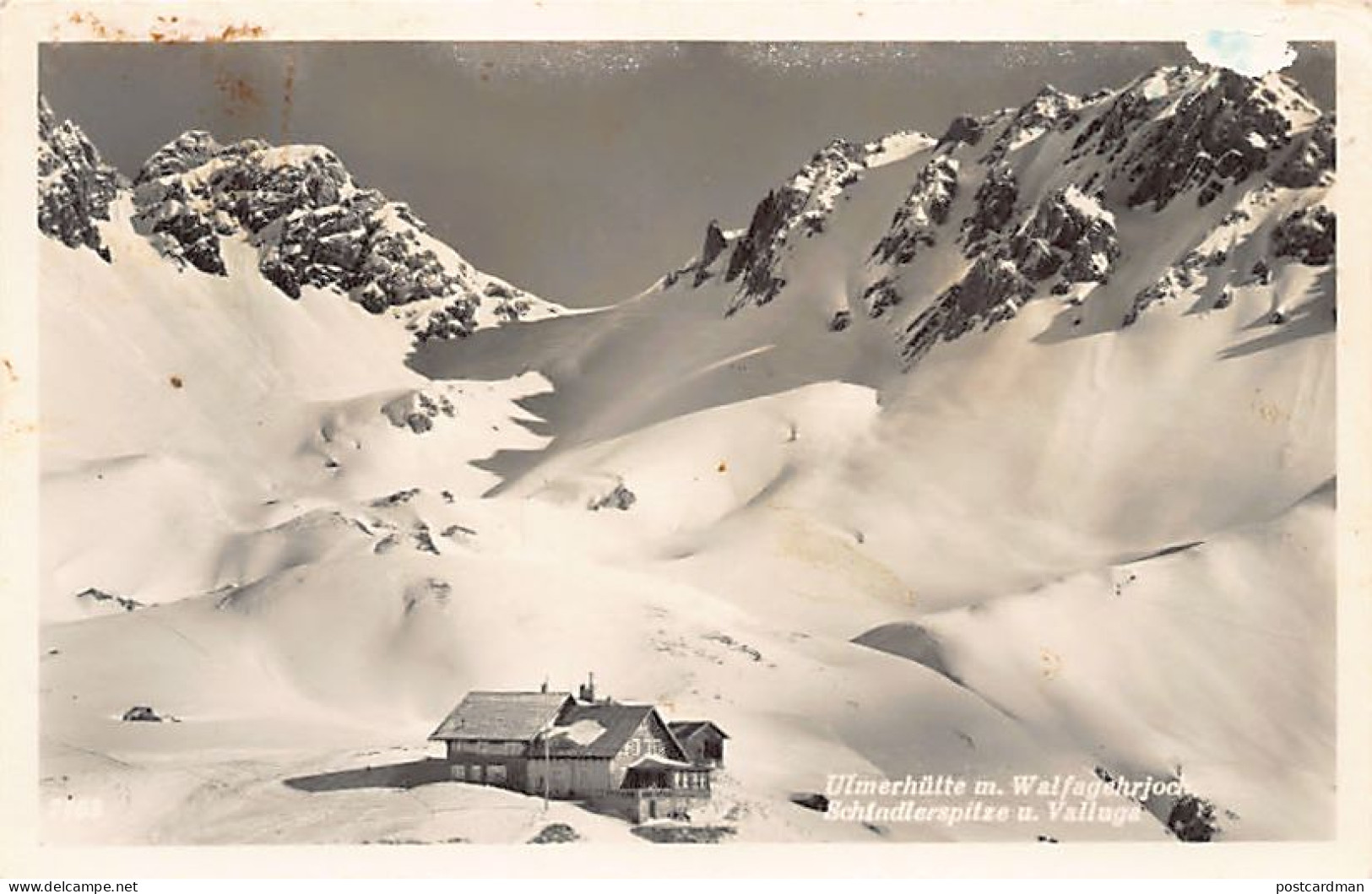 Österreich - ST. ANTON AM ARLBERG - Ulmerhütte m. Walfagehrjoch - Schindlerspitze u. Valluga